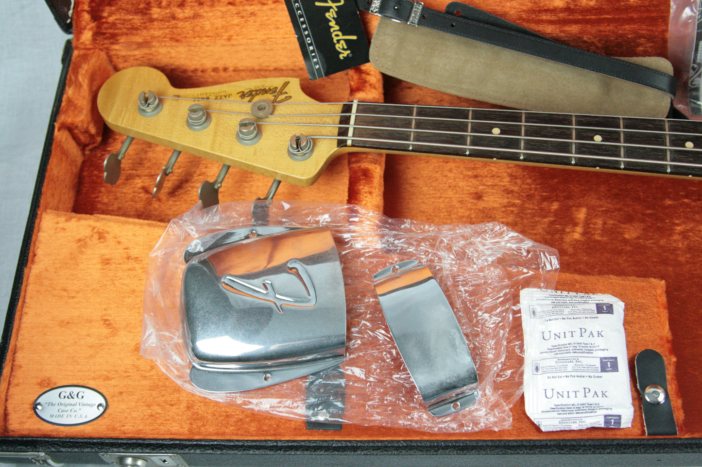 '64 Fender MASTERBUILT Jazz Bass Relic Olympic White Custom Shop Dennis Galuszka 1960's