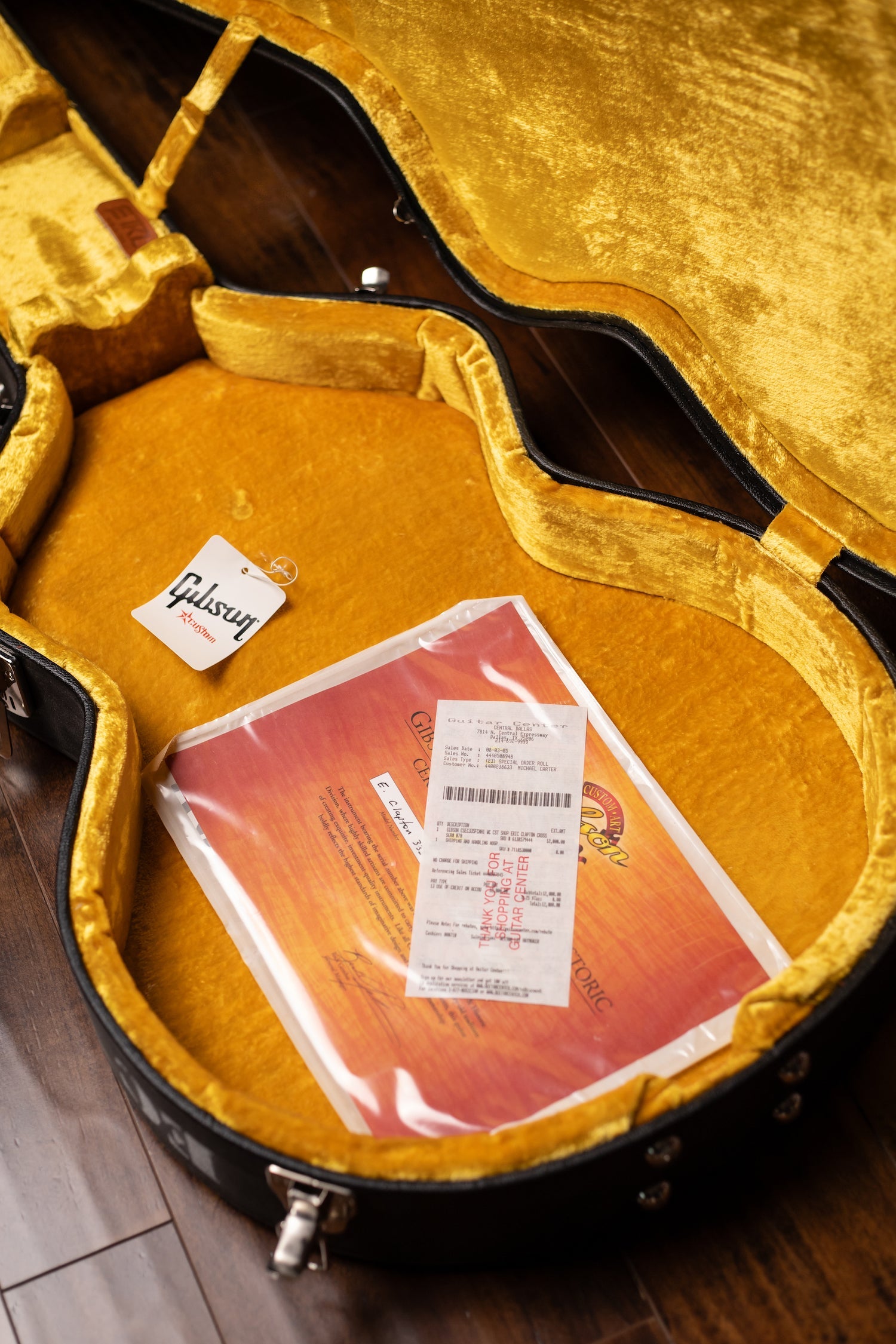 2005 Gibson Eric Clapton Crossroads ES-335 Electric Guitar - Aged Cherry