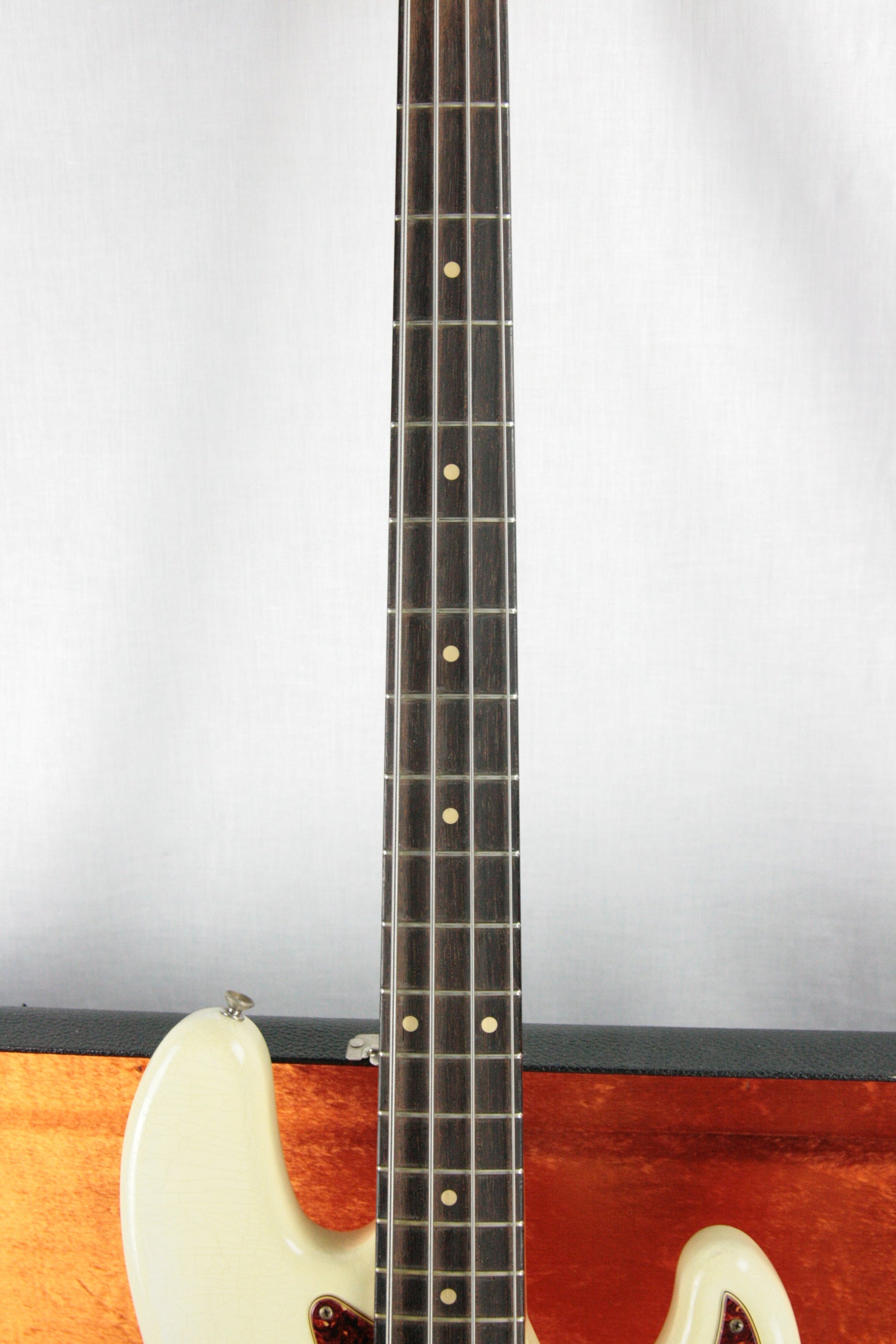 '64 Fender MASTERBUILT Jazz Bass Relic Olympic White Custom Shop Dennis Galuszka 1960's