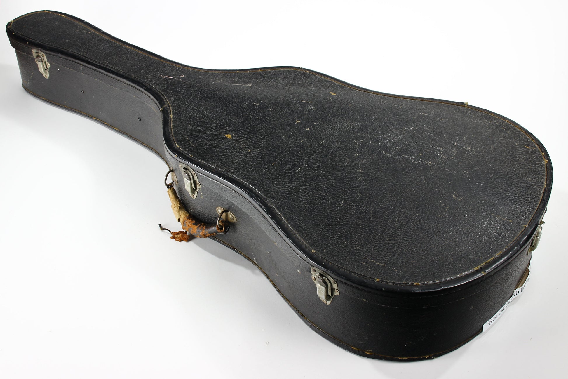 1934 Bacon & Day Senorita Flat Top Acoustic -- Sunburst, RARE 1930's Guitar, w Original Case! martin, gibson alternative