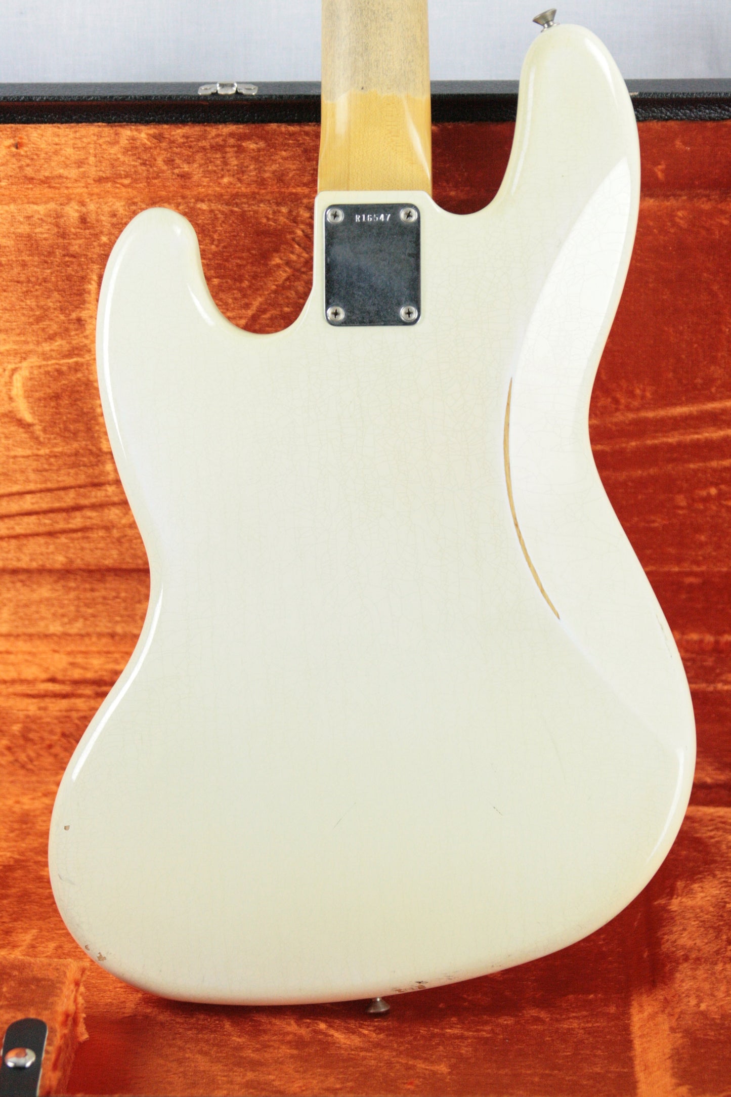'64 Fender MASTERBUILT Jazz Bass Relic Olympic White Custom Shop Dennis Galuszka 1960's