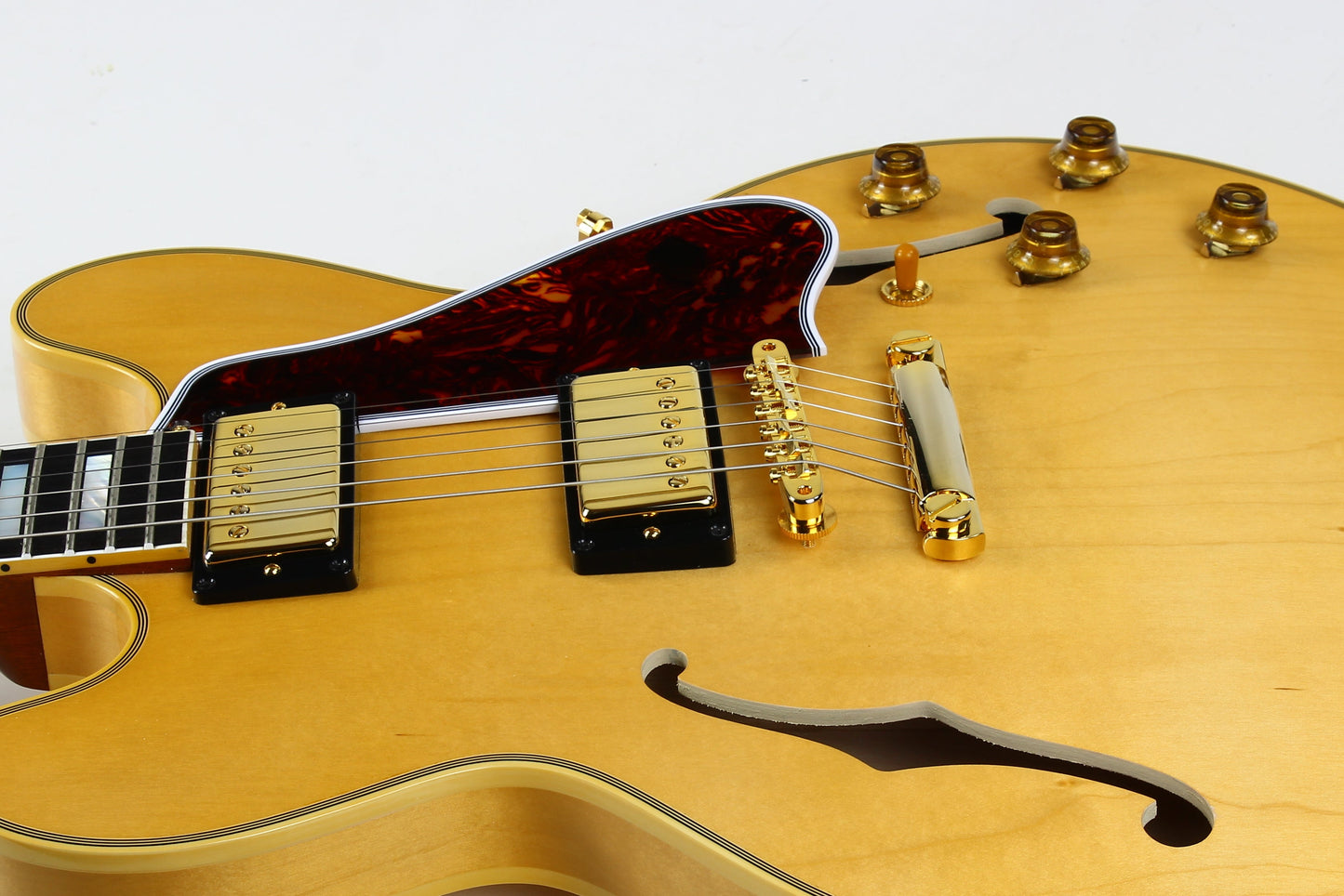 2025 Gibson Custom Shop 1959 Reissue ES-355 Vintage Natural VOS Blonde Stop Bar