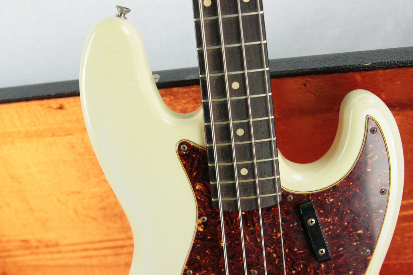 '64 Fender MASTERBUILT Jazz Bass Relic Olympic White Custom Shop Dennis Galuszka 1960's
