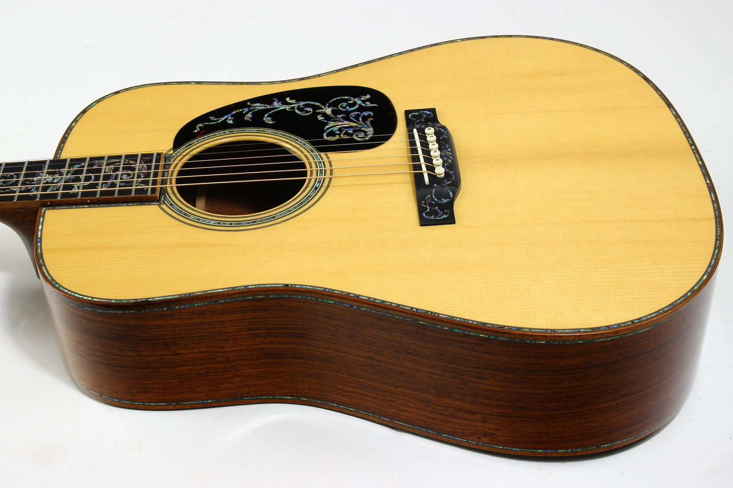 Martin Custom Shop D-45 TREE OF LIFE Cocobolo  Adirondack VTS w Paua Pearl