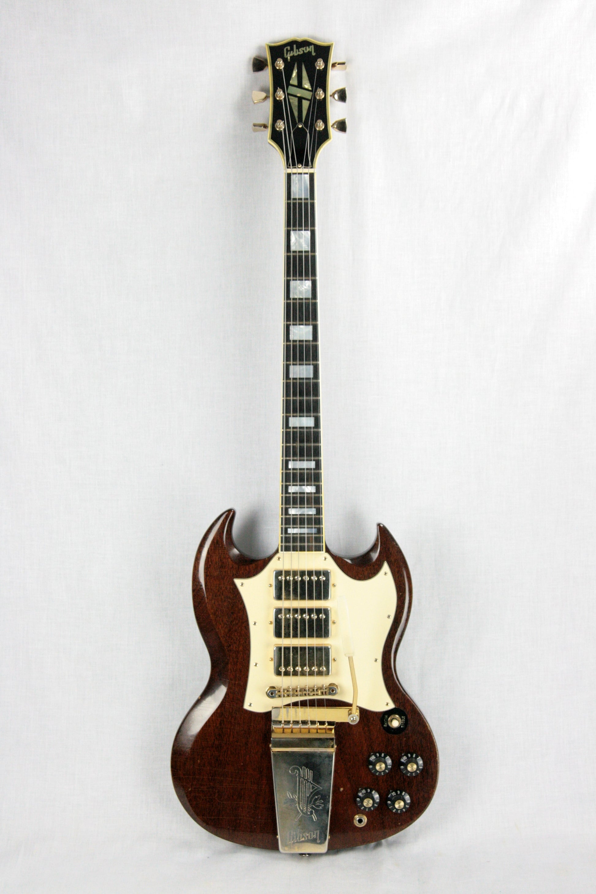 1969 Gibson SG Custom Walnut! 100% Original w OHSC! 1960's SG Les Paul