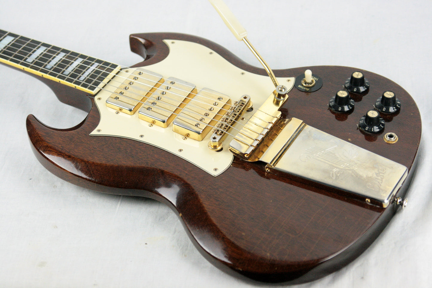 1969 Gibson SG Custom Walnut! 100% Original w OHSC! 1960's SG Les Paul