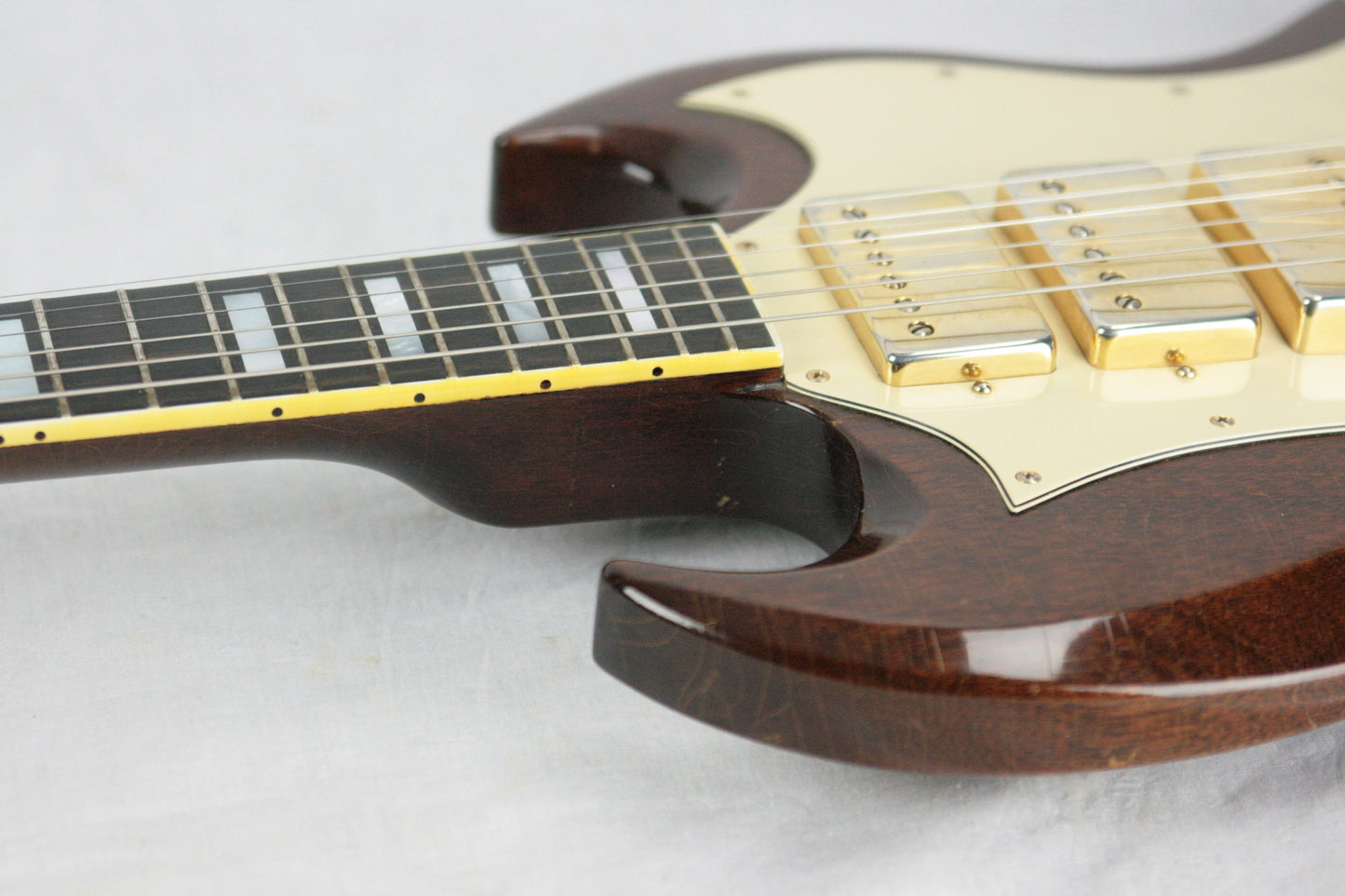 1969 Gibson SG Custom Walnut! 100% Original w OHSC! 1960's SG Les Paul