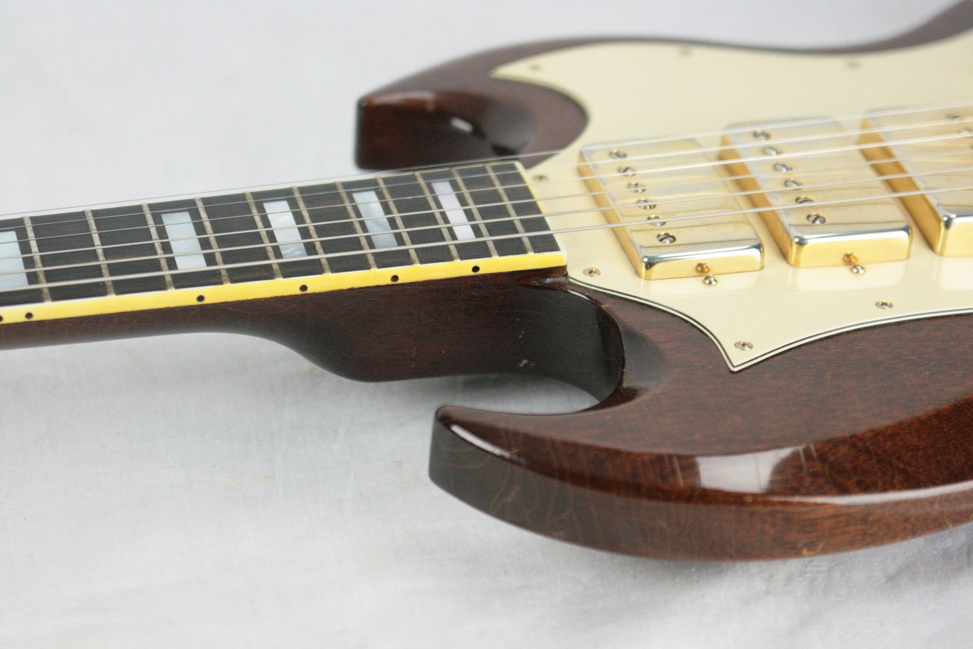 1969 Gibson SG Custom Walnut! 100% Original w OHSC! 1960's SG Les Paul