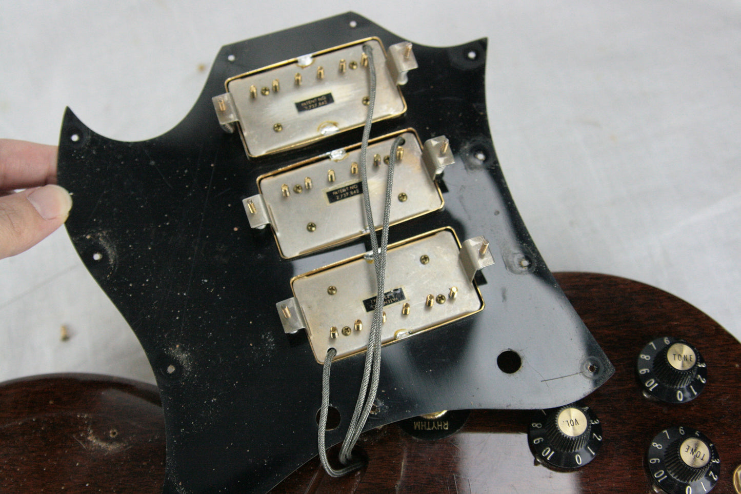 1969 Gibson SG Custom Walnut! 100% Original w OHSC! 1960's SG Les Paul