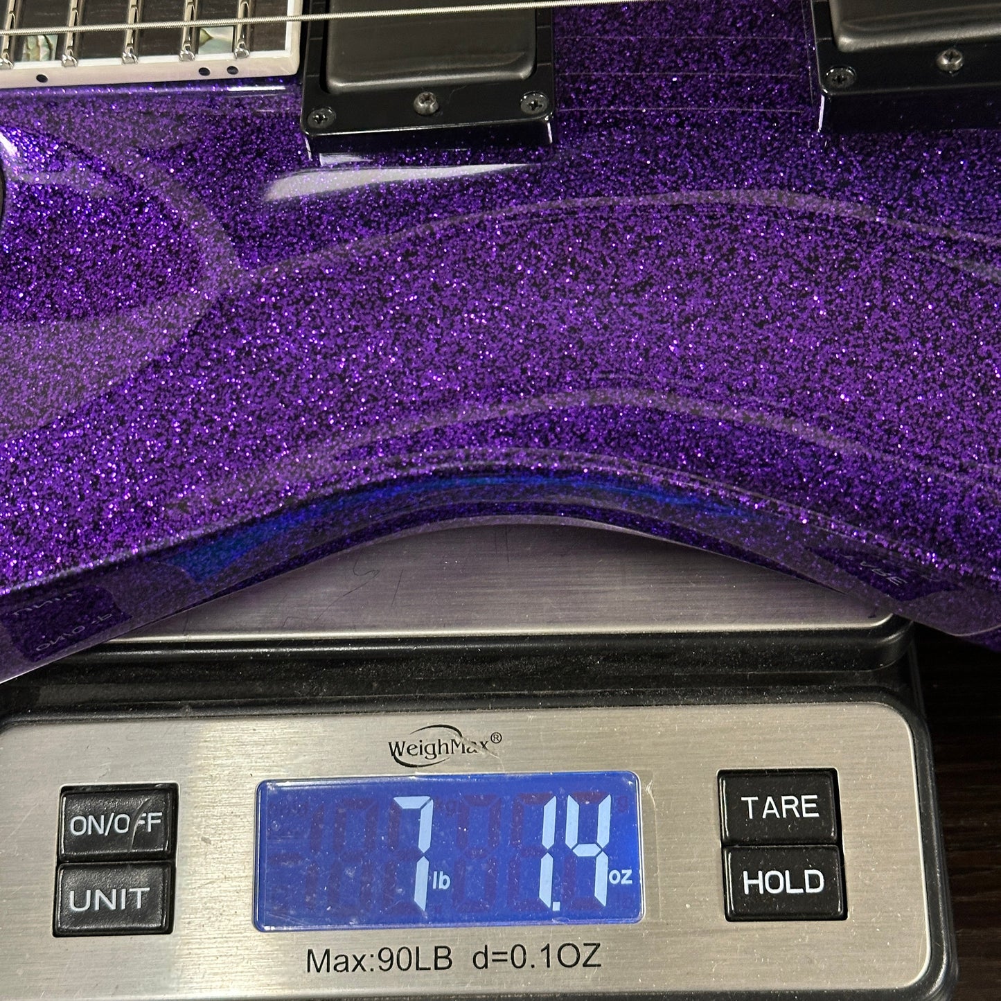 ESP USA Horizon-II Purple Sparkle EMG's w/Case