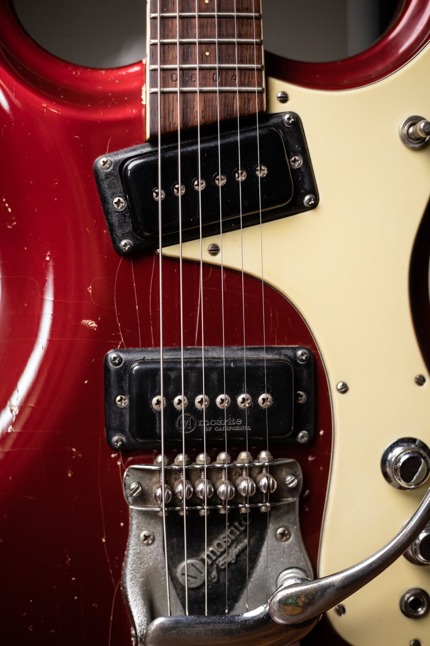 1964 Mosrite Ventures Electric Guitar - Candy Apple Red