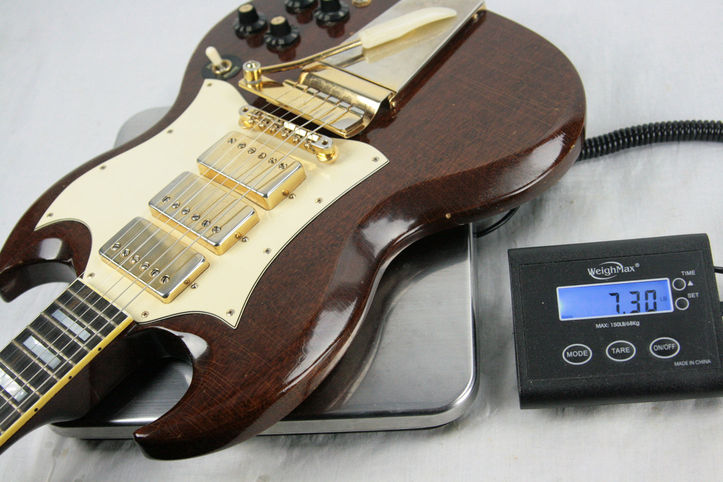 1969 Gibson SG Custom Walnut! 100% Original w OHSC! 1960's SG Les Paul