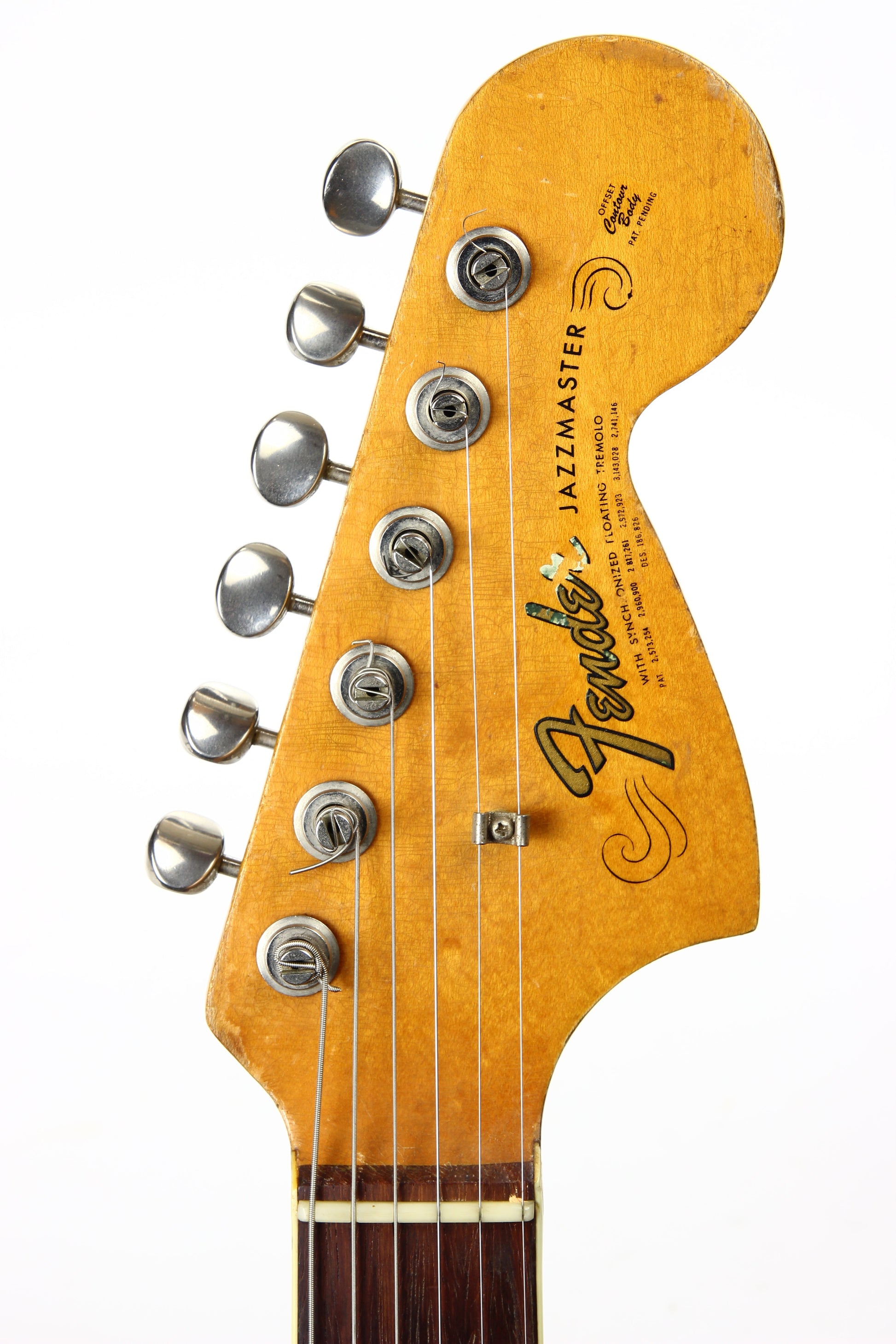 1966 Fender Jazzmaster Daphne Blue Refin - Vintage 1960's, Tortoise Guard, jaguar, stratocaster, 1965