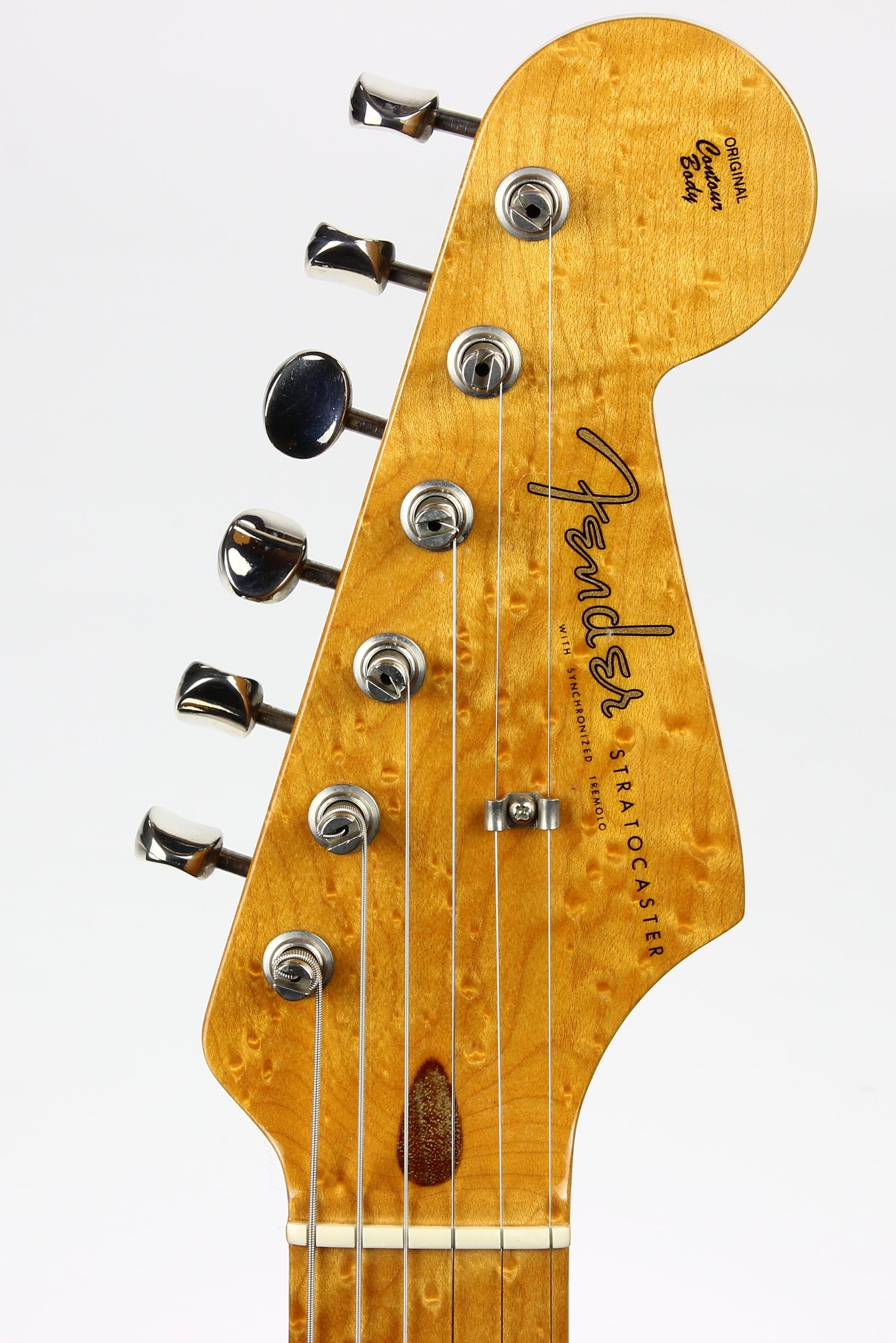 1991 Fender Custom Shop MASTERBUILT JW Black 1950's Stratocaster Reissue Electric Guitar | Aztec Gold, Lefty Strung Righty! j w