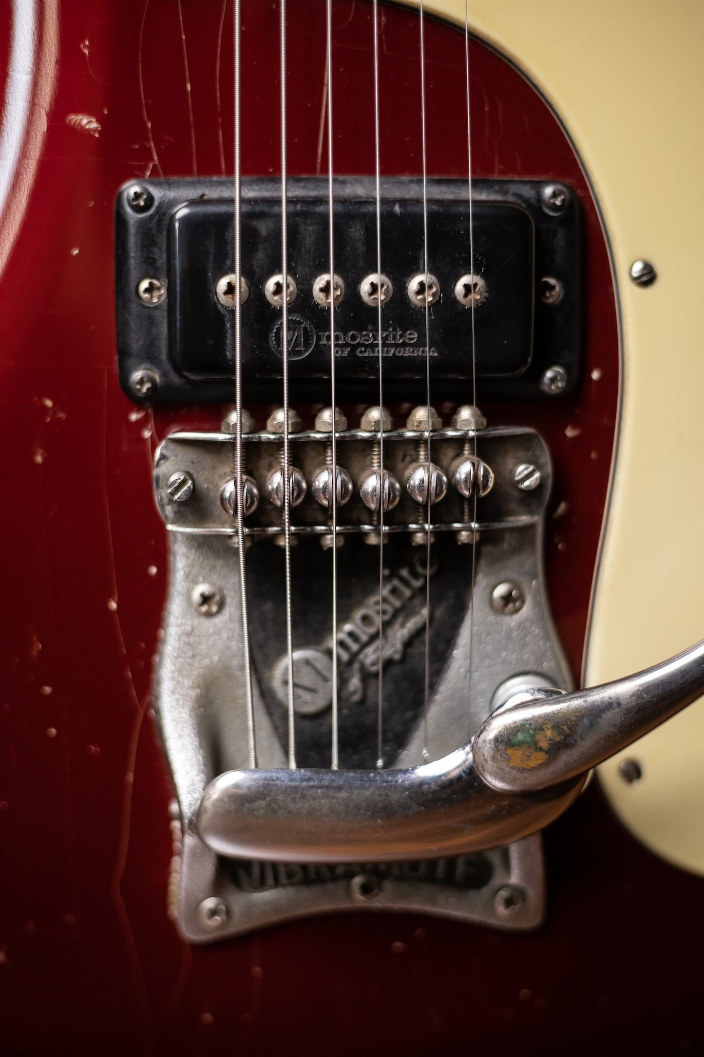 1964 Mosrite Ventures Electric Guitar - Candy Apple Red