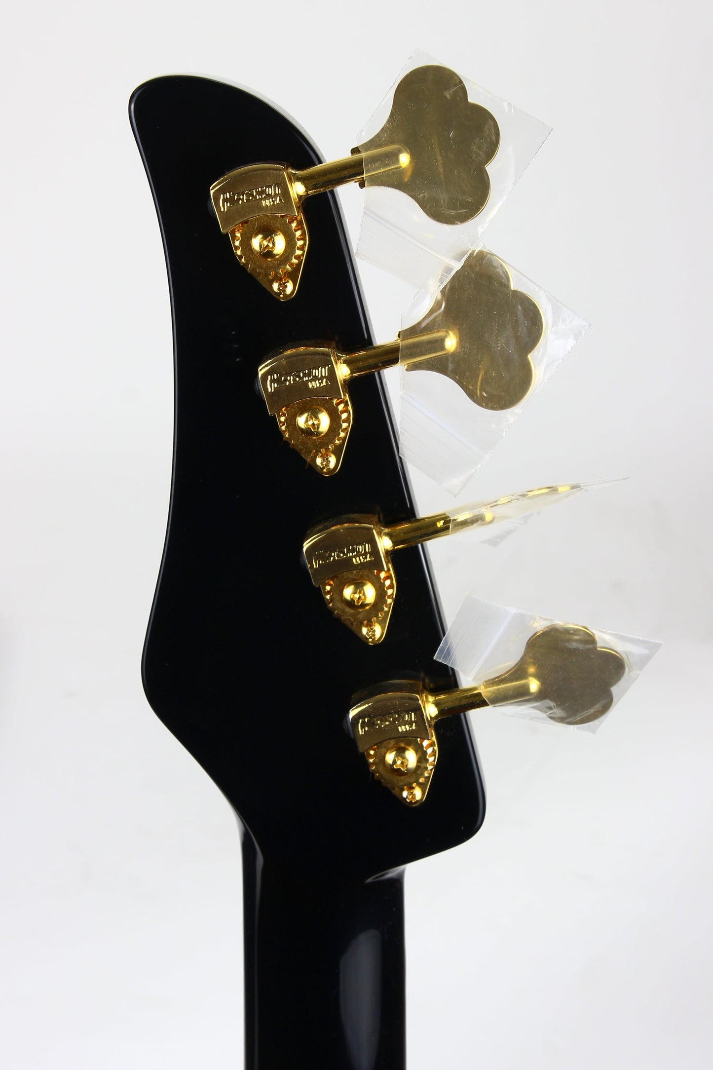 Mike Lull Tom Petersson Signature Bass TPT4 | Rare Black Finish, Gold Hardware
