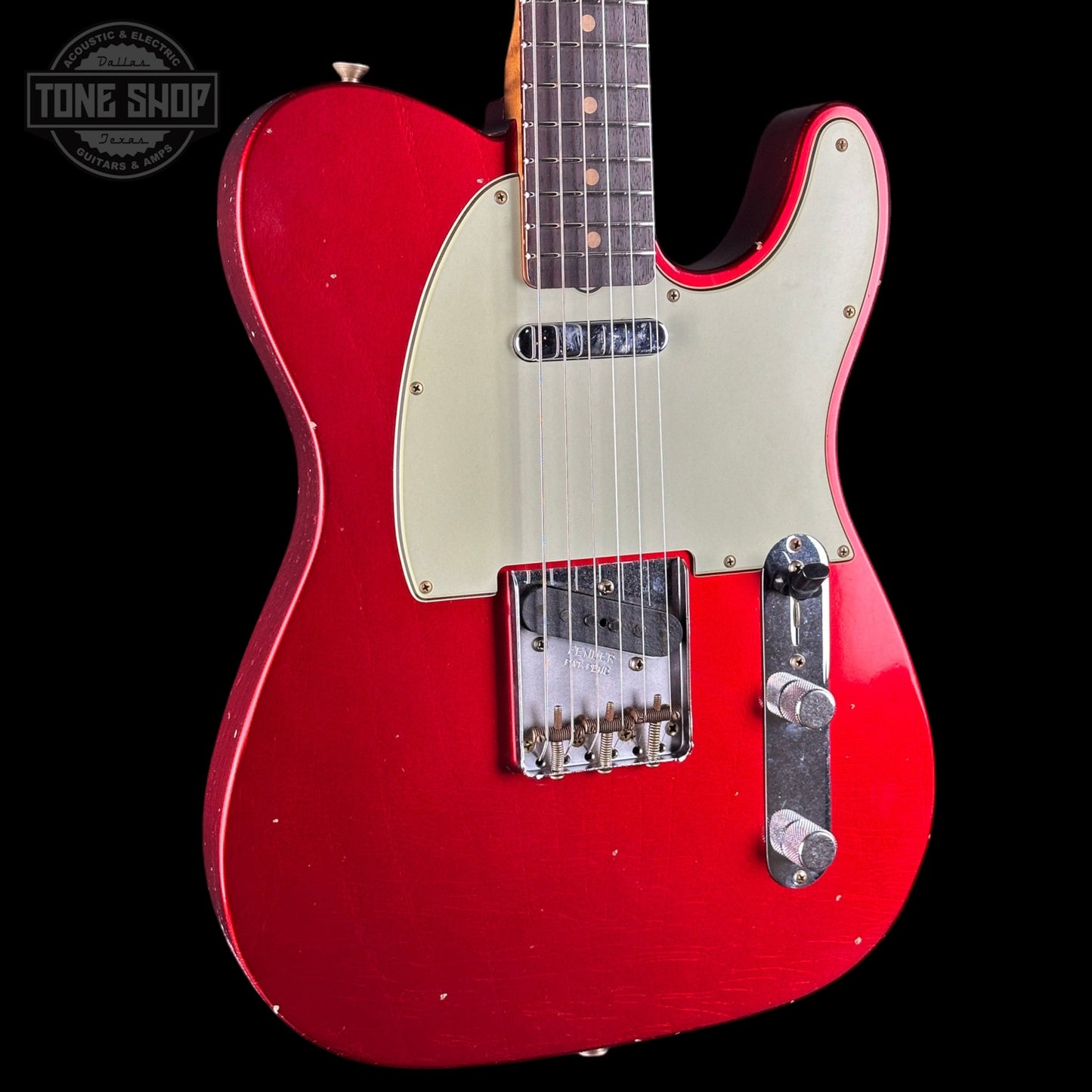 Fender Custom Shop TSG Exclusive ’63 Telecaster Chambered Candy Apple Red Journeyman Relic w/case CZ591136