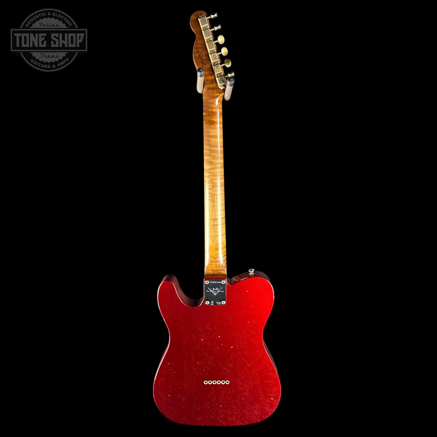 Fender Custom Shop TSG Exclusive ’63 Telecaster Chambered Candy Apple Red Journeyman Relic w/case CZ591136
