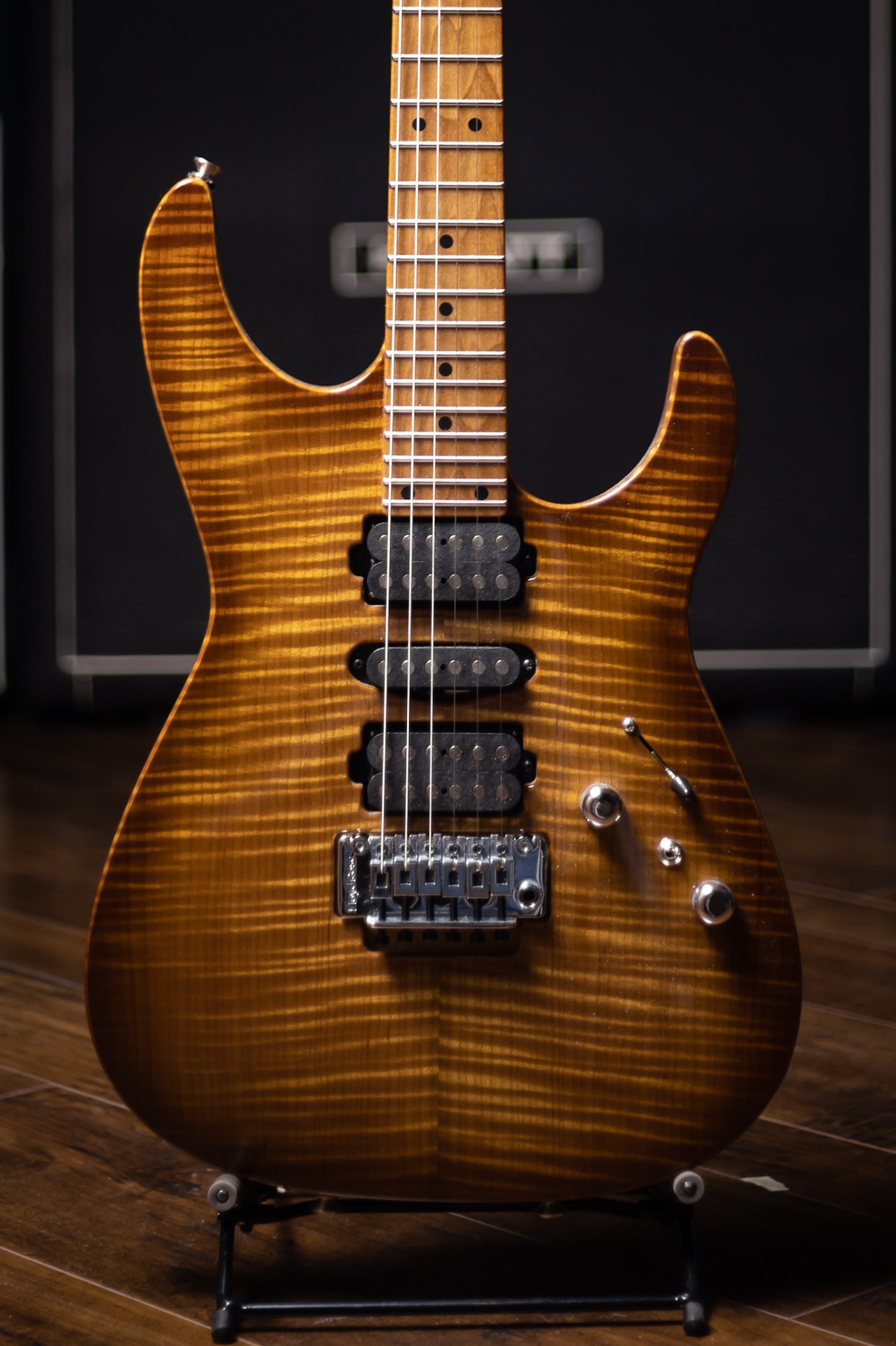 2019 Tom Anderson Angel Electric Guitar - Light Tobacco
