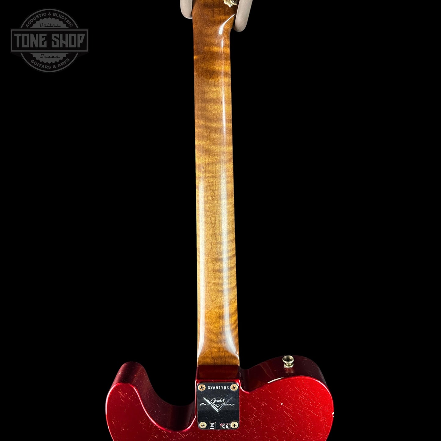 Fender Custom Shop TSG Exclusive ’63 Telecaster Chambered Candy Apple Red Journeyman Relic w/case CZ591136