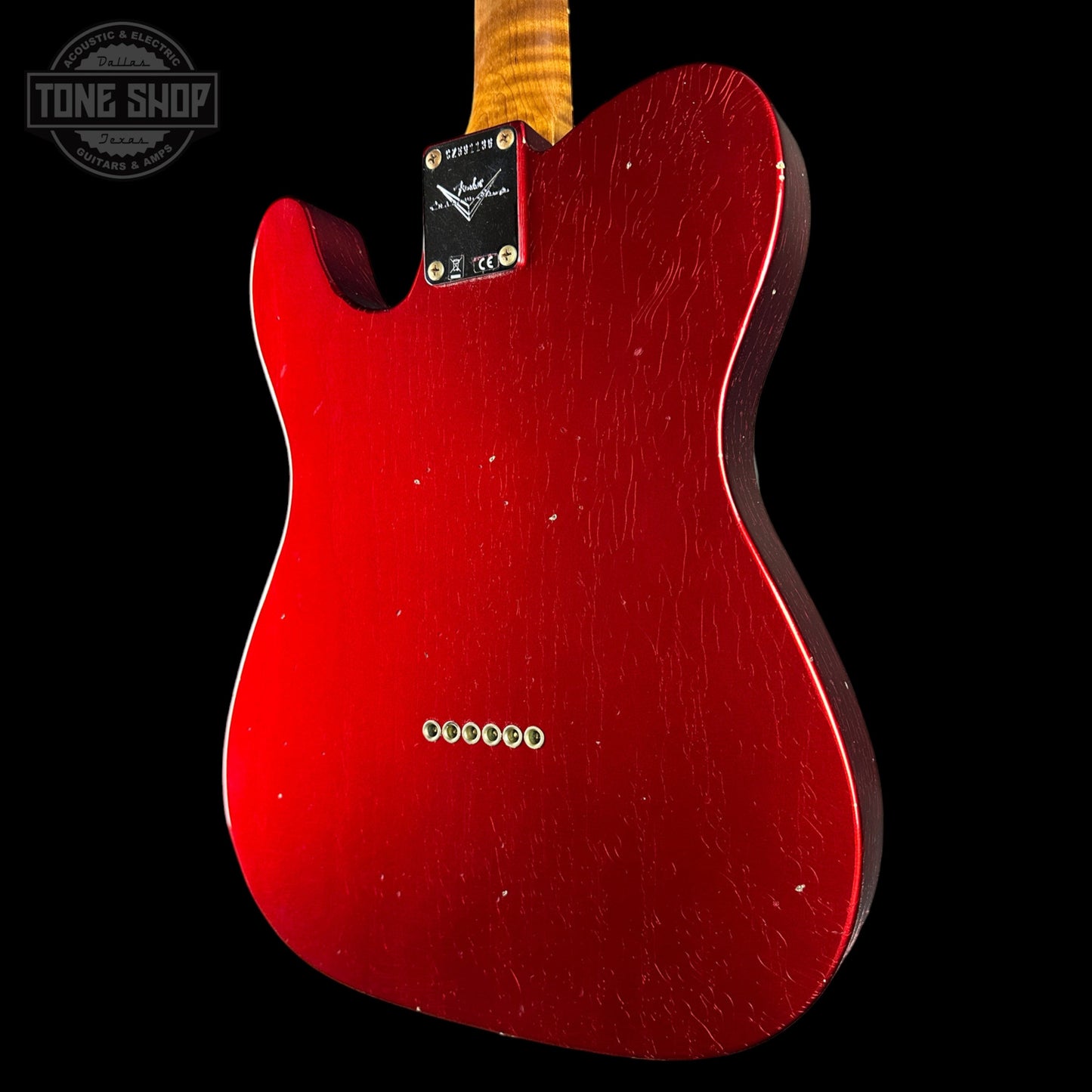Fender Custom Shop TSG Exclusive ’63 Telecaster Chambered Candy Apple Red Journeyman Relic w/case CZ591136
