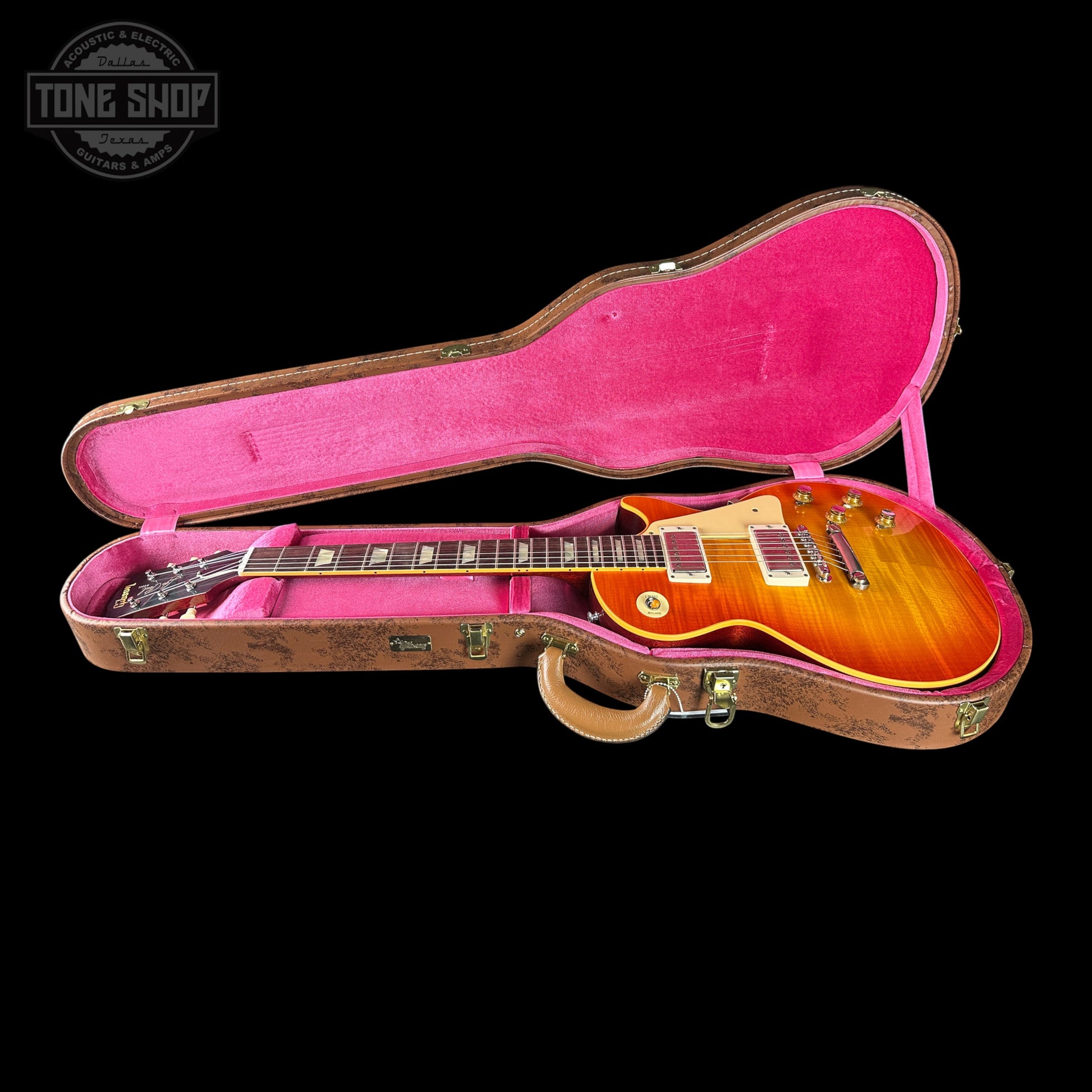 Gibson Custom 1960 Les Paul Standard Reissue VOS Tangerine Burst w/case 06115