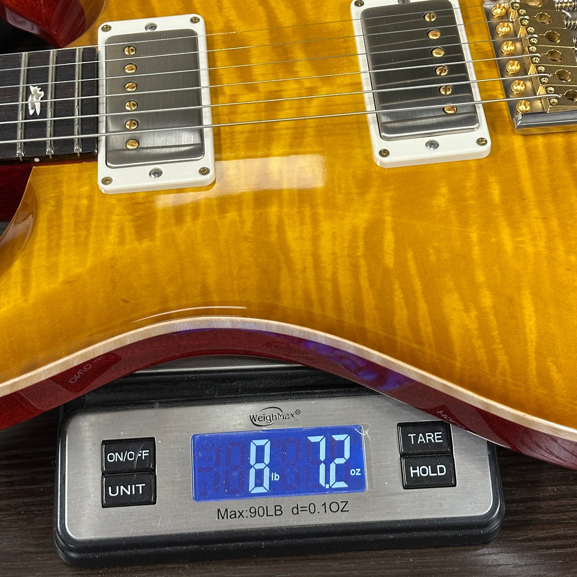 PRS DGT Birds / 10 Top McCarty Sunburst w/case