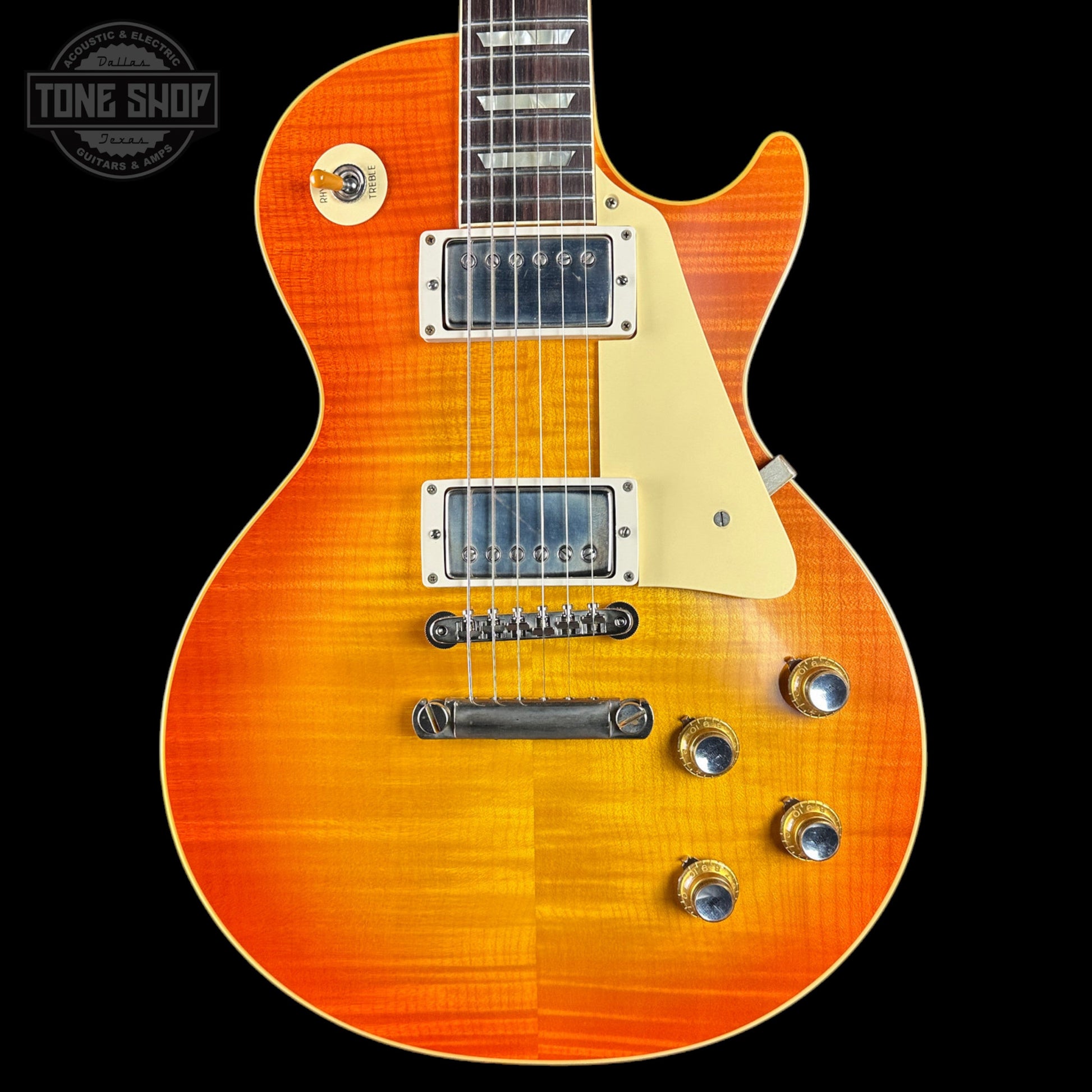 Gibson Custom 1960 Les Paul Standard Reissue VOS Tangerine Burst w/case 06115