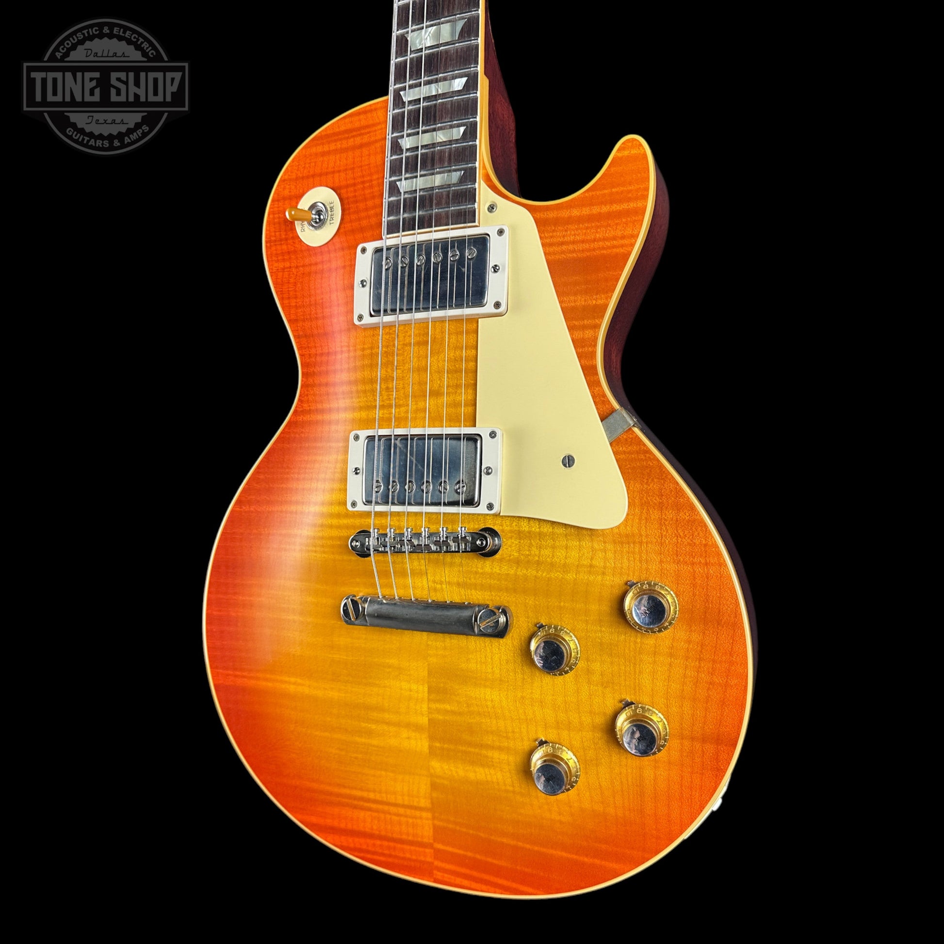 Gibson Custom 1960 Les Paul Standard Reissue VOS Tangerine Burst w/case 06115