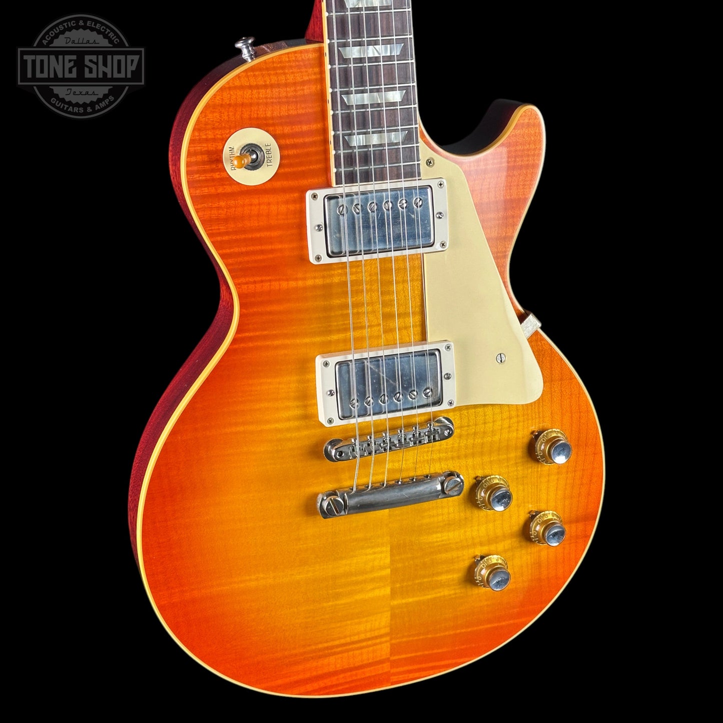 Gibson Custom 1960 Les Paul Standard Reissue VOS Tangerine Burst w/case 06115