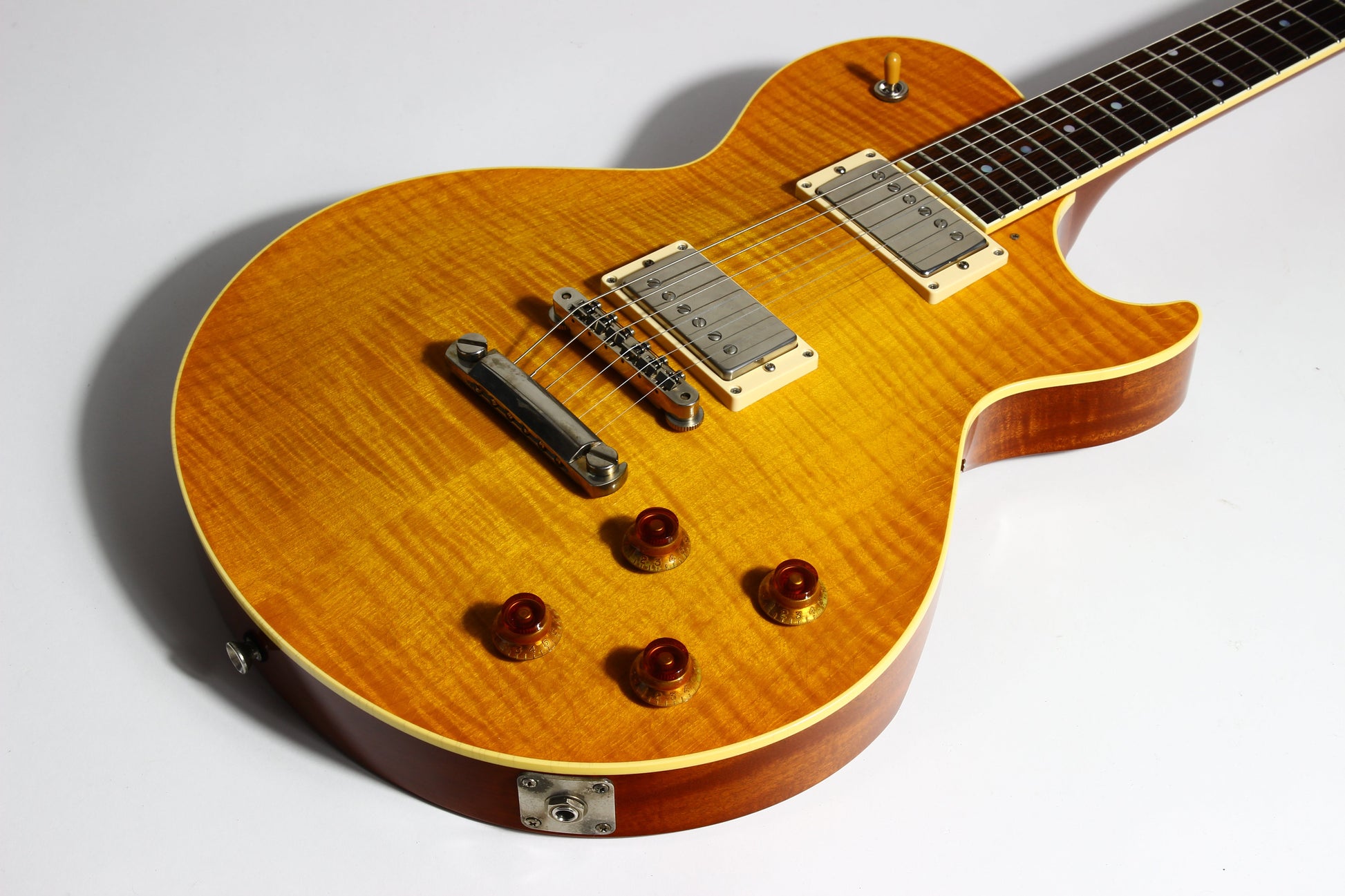 2018 Collings City Limits AGED CL Lemon Burst -- Throbaks ER Custom MXV, Sunburst, Ameritage Case