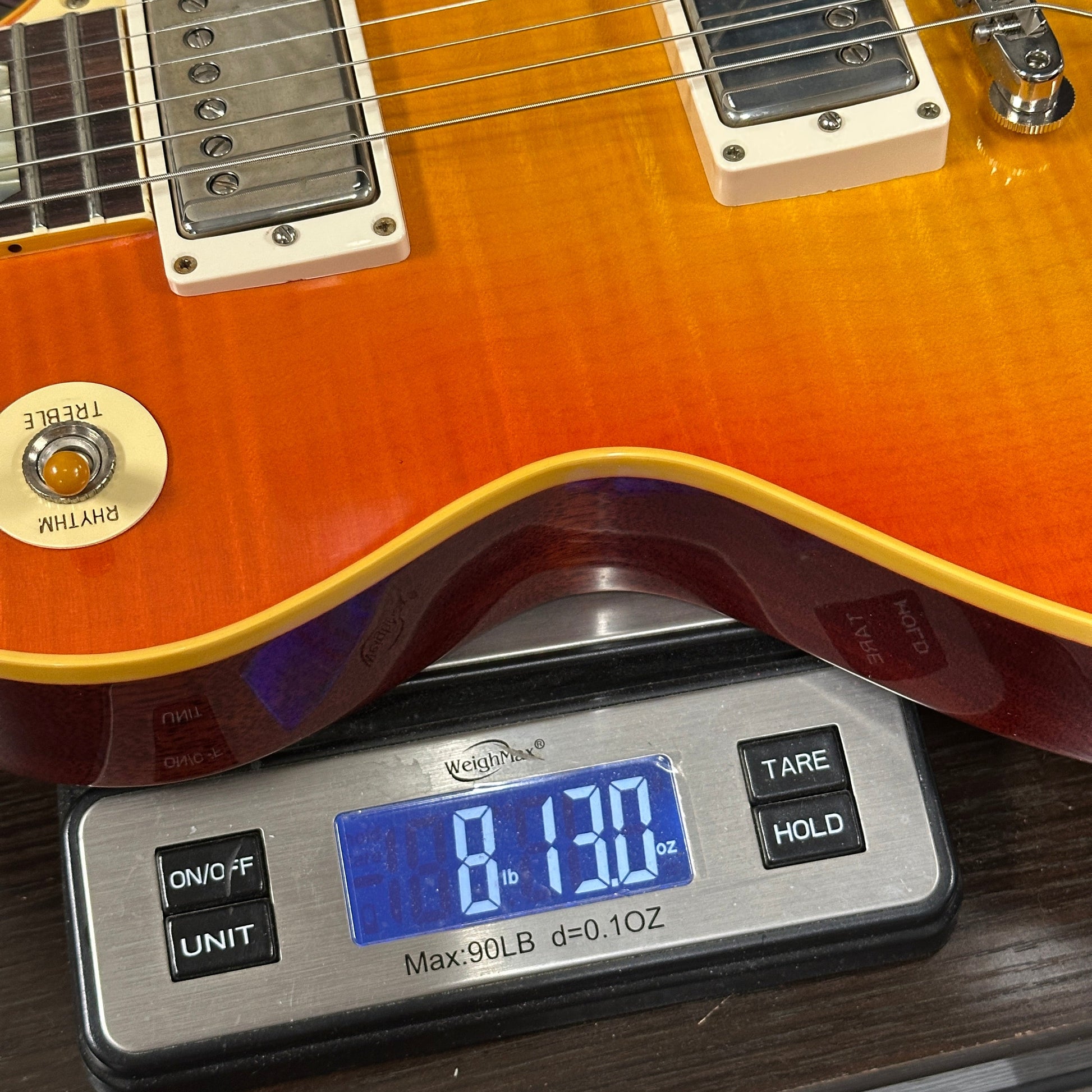 Gibson Custom 1960 Les Paul Standard Reissue VOS Tangerine Burst w/case 06115