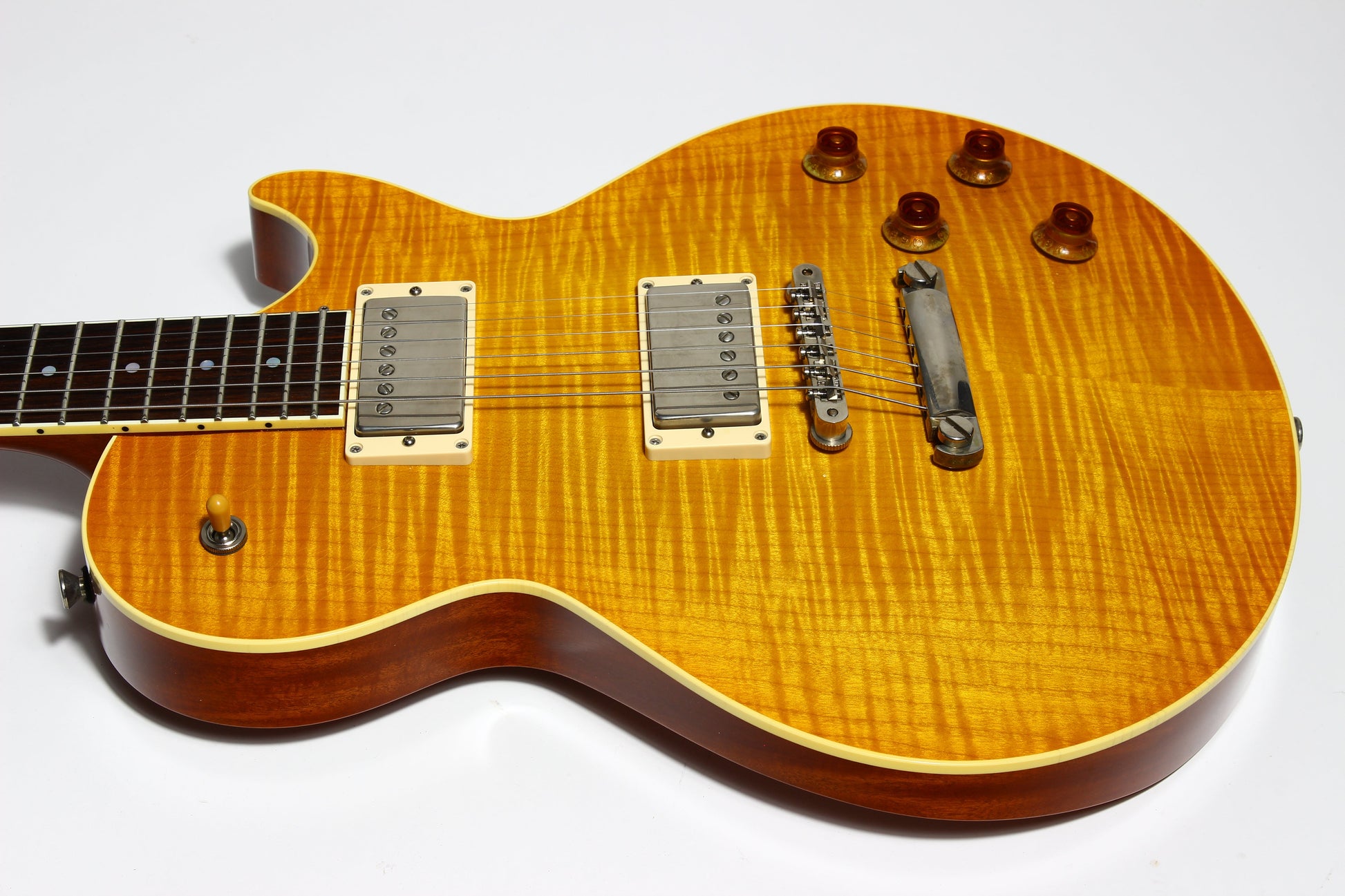 2018 Collings City Limits AGED CL Lemon Burst -- Throbaks ER Custom MXV, Sunburst, Ameritage Case
