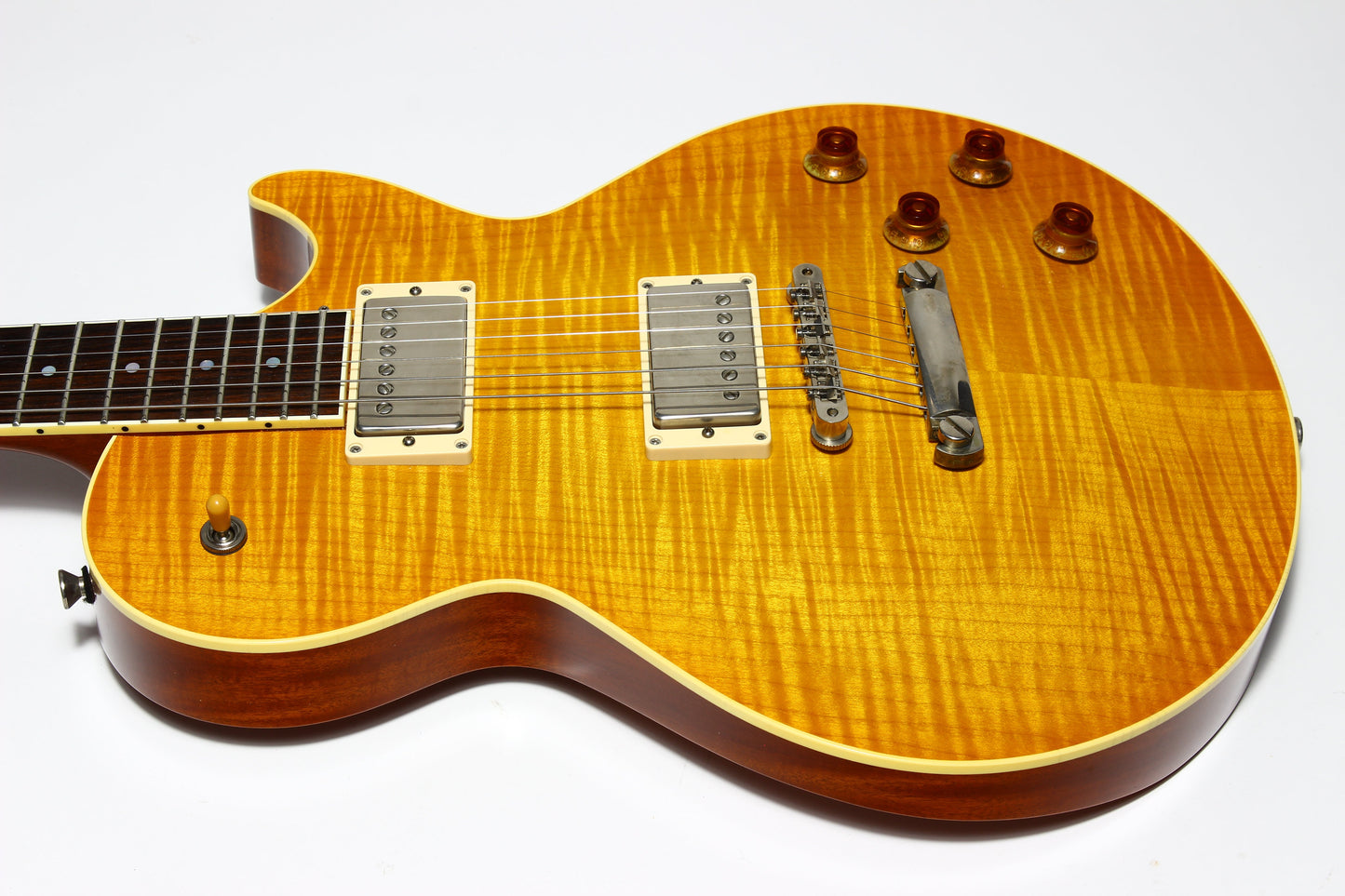 2018 Collings City Limits AGED CL Lemon Burst -- Throbaks ER Custom MXV, Sunburst, Ameritage Case