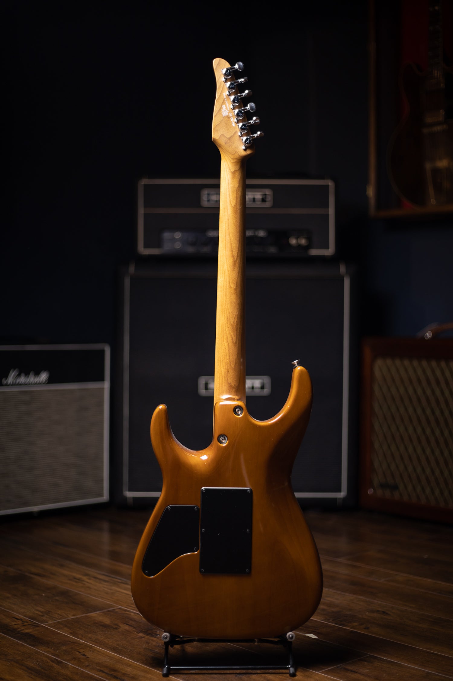 2019 Tom Anderson Angel Electric Guitar - Light Tobacco