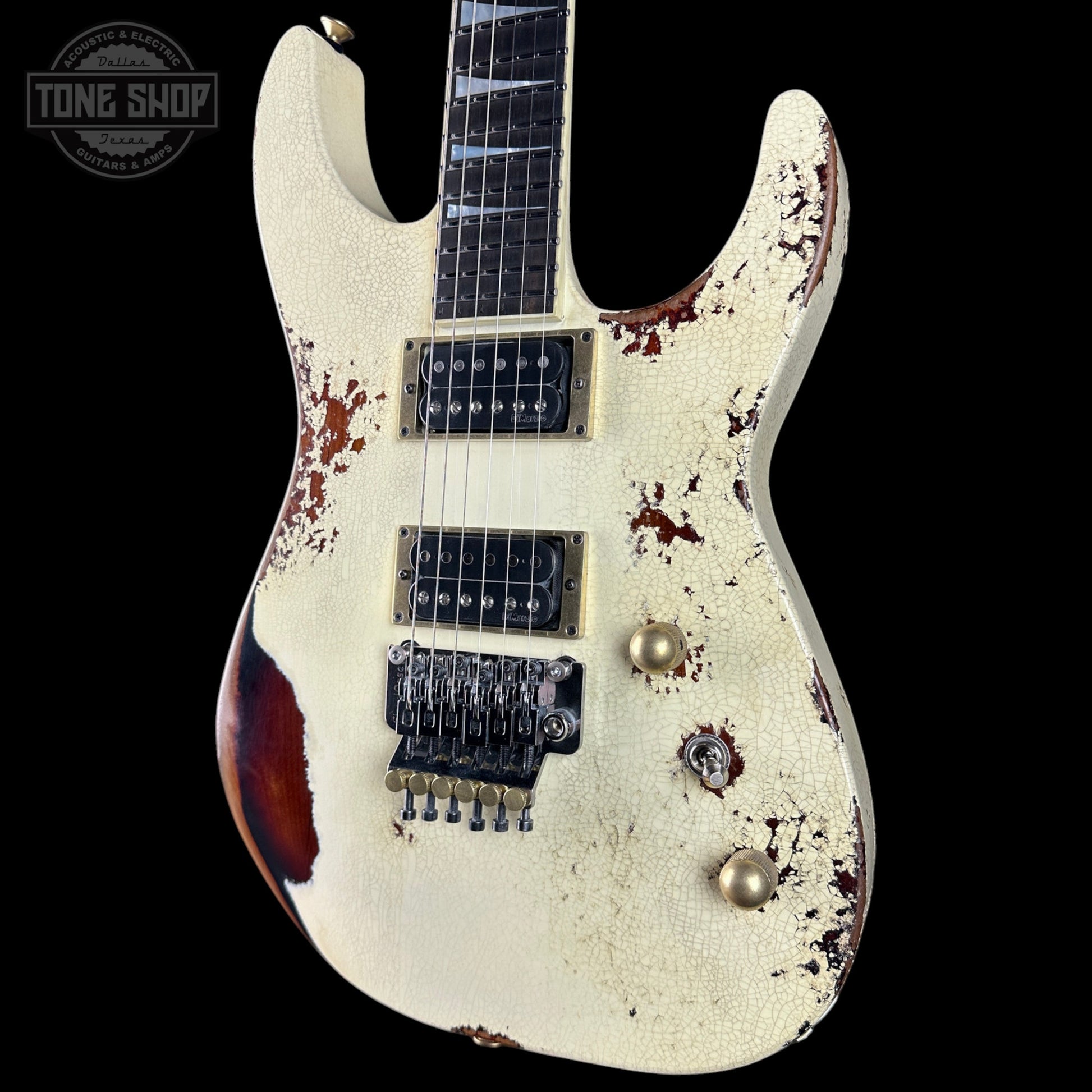 Jackson Custom Shop SL 2H FR84 Vanilla Shake/3 Tone Sunburst w/case J11440