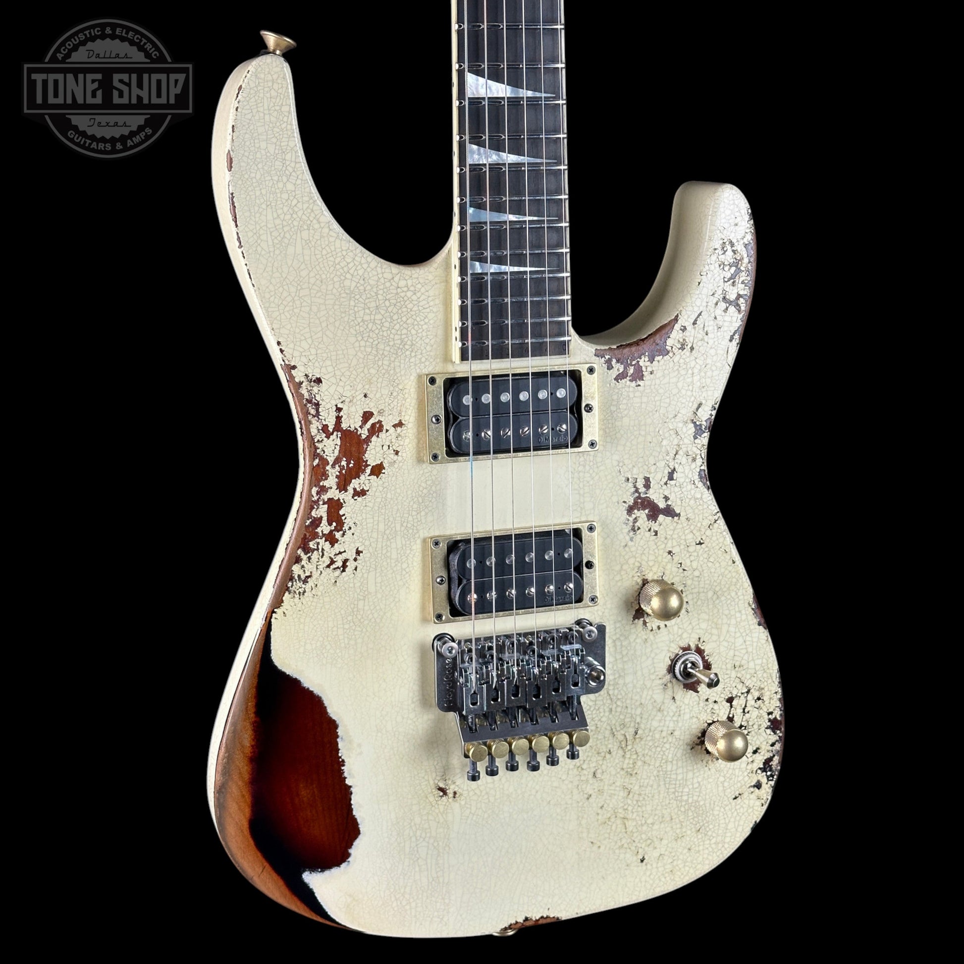 Jackson Custom Shop SL 2H FR84 Vanilla Shake/3 Tone Sunburst w/case J11440