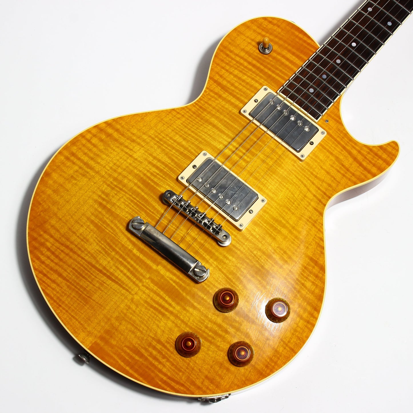2018 Collings City Limits AGED CL Lemon Burst -- Throbaks ER Custom MXV, Sunburst, Ameritage Case