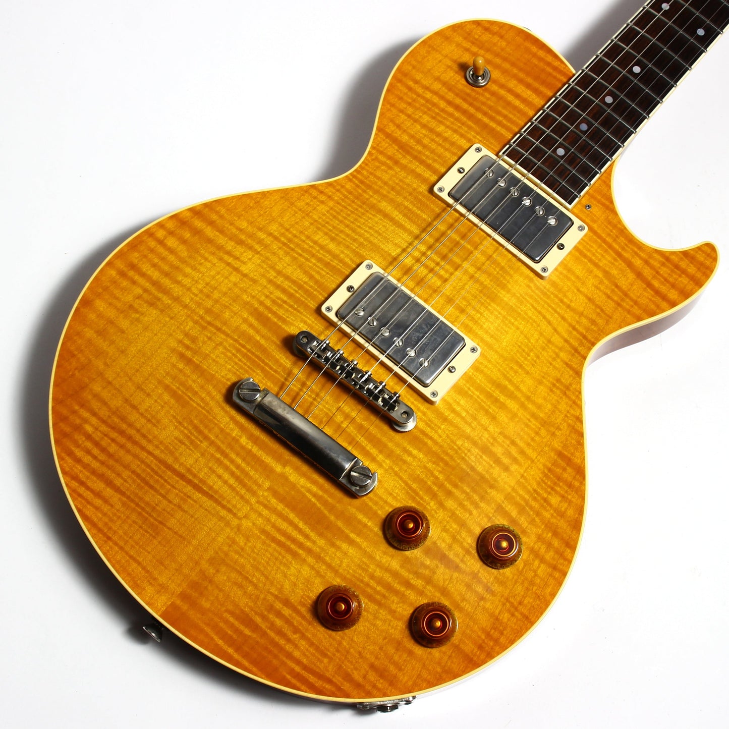 2018 Collings City Limits AGED CL Lemon Burst -- Throbaks ER Custom MXV, Sunburst, Ameritage Case