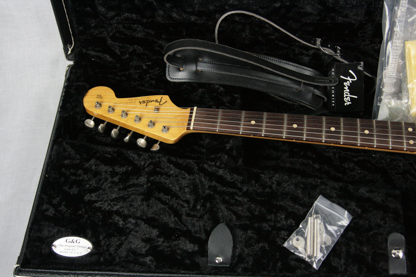 1963 Fender MASTERBUILT Stratocaster Custom Shop Brazilian Rosewood Relic! Dakota Red Dennis Galuszka