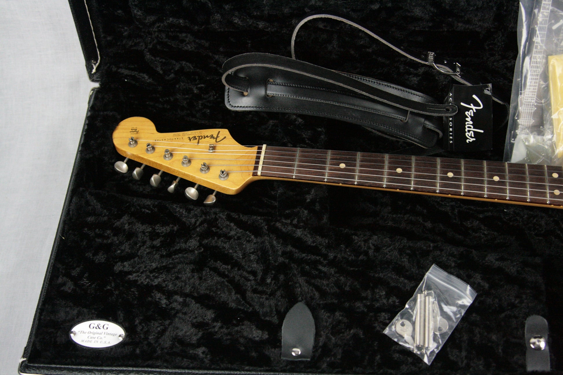 1963 Fender MASTERBUILT Stratocaster Custom Shop Brazilian Rosewood Relic! Dakota Red Dennis Galuszka