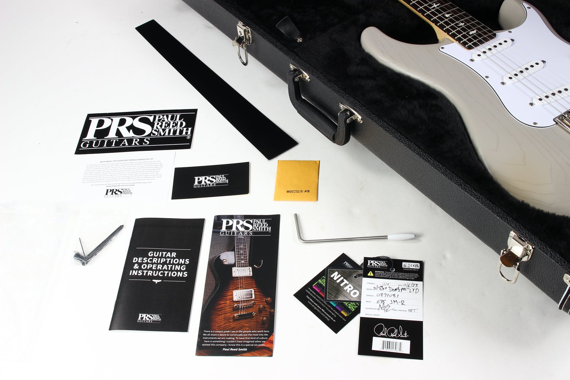 PRS Silver Sky John Mayer Grateful Dead Spec Limited Edition Paul Reed Smith