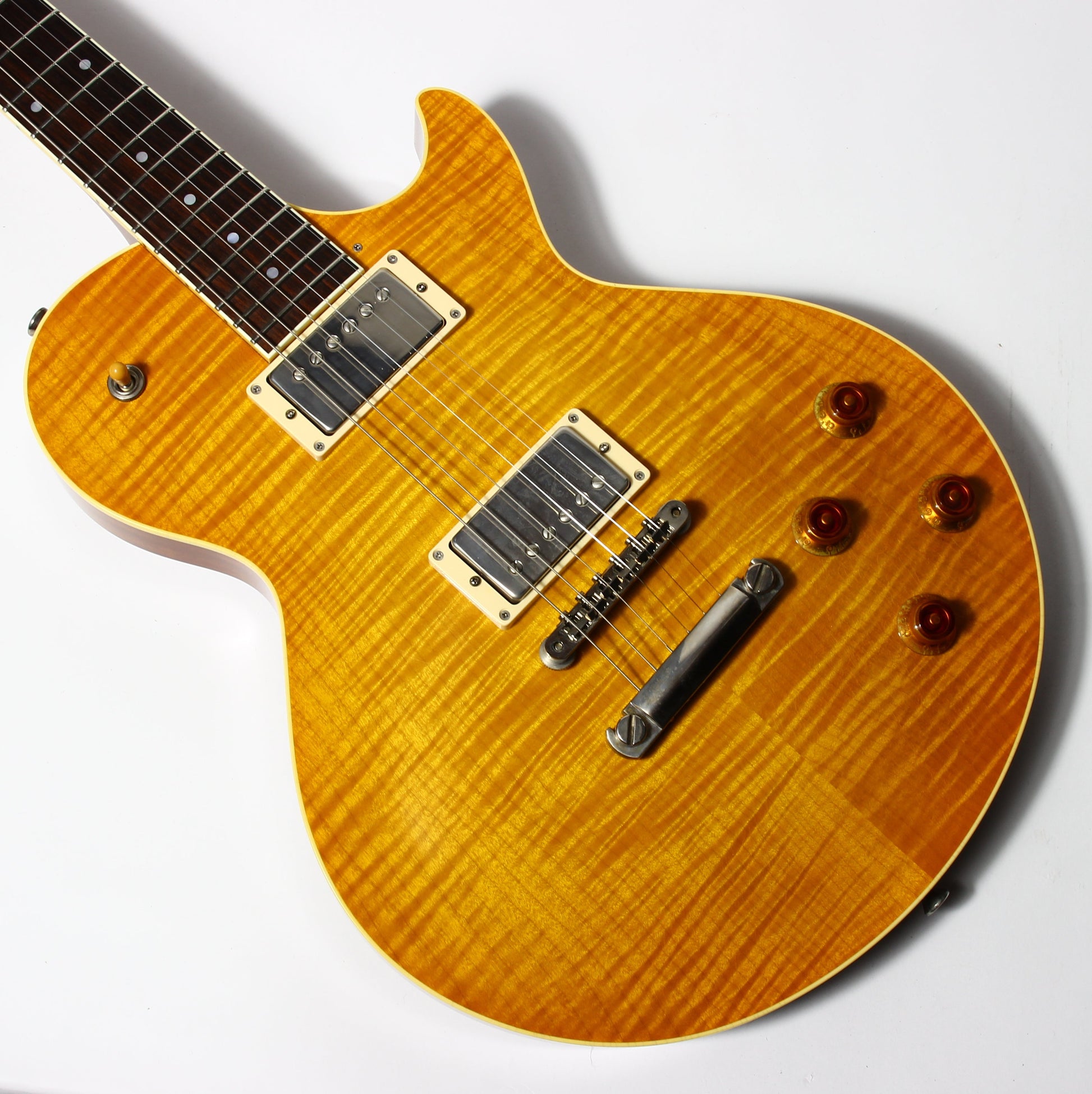 2018 Collings City Limits AGED CL Lemon Burst -- Throbaks ER Custom MXV, Sunburst, Ameritage Case