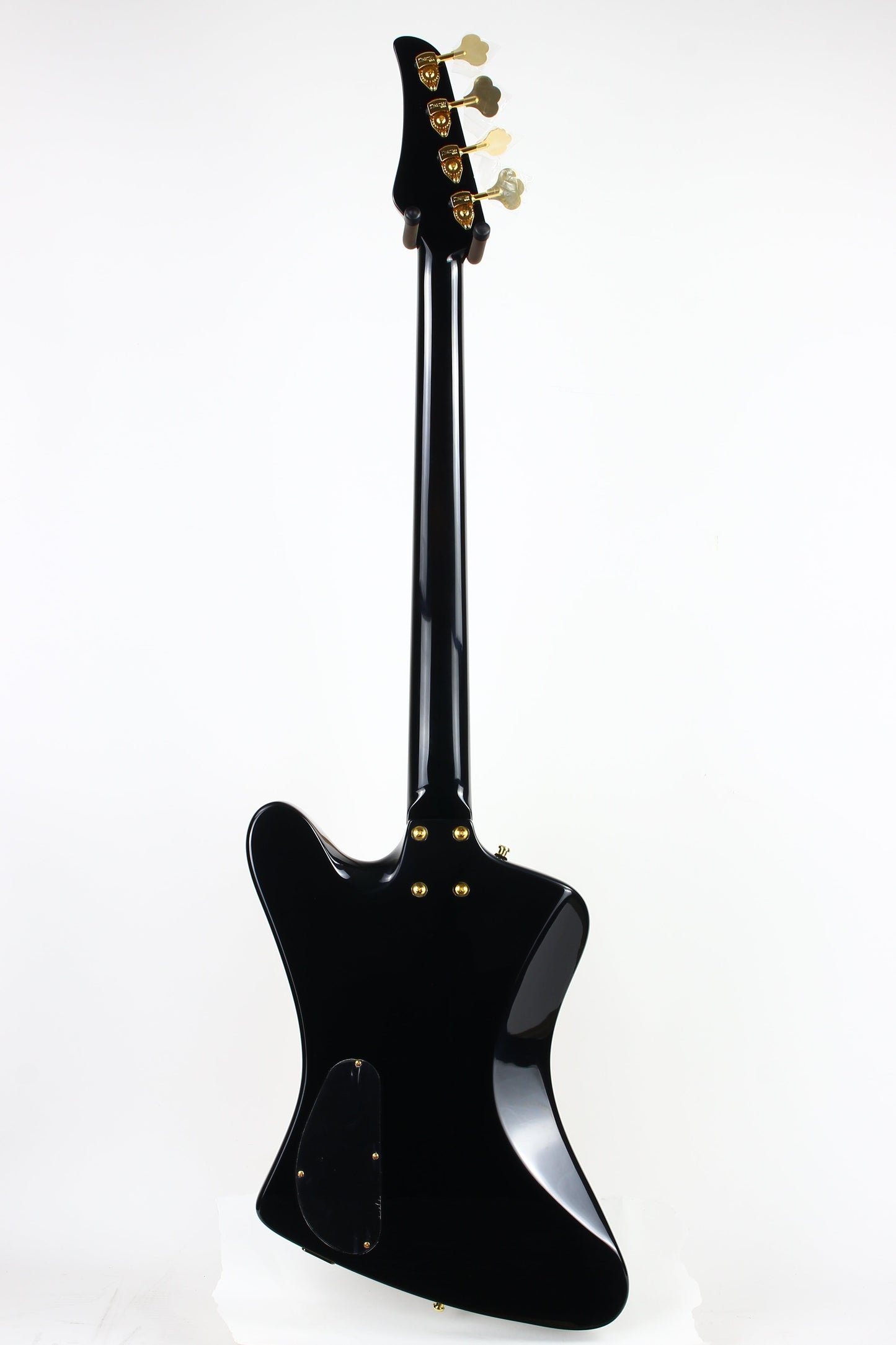 Mike Lull Tom Petersson Signature Bass TPT4 | Rare Black Finish, Gold Hardware