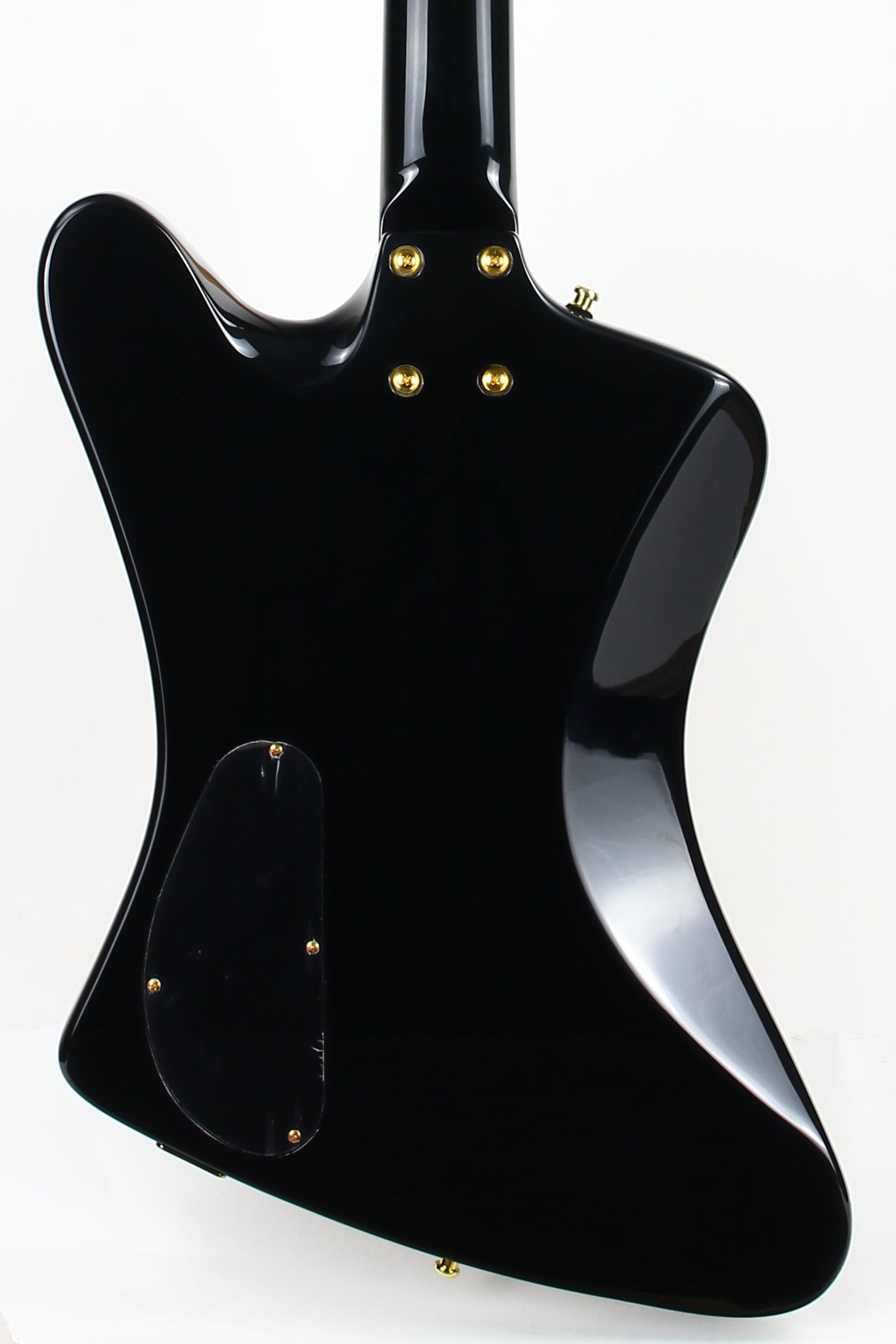 Mike Lull Tom Petersson Signature Bass TPT4 | Rare Black Finish, Gold Hardware