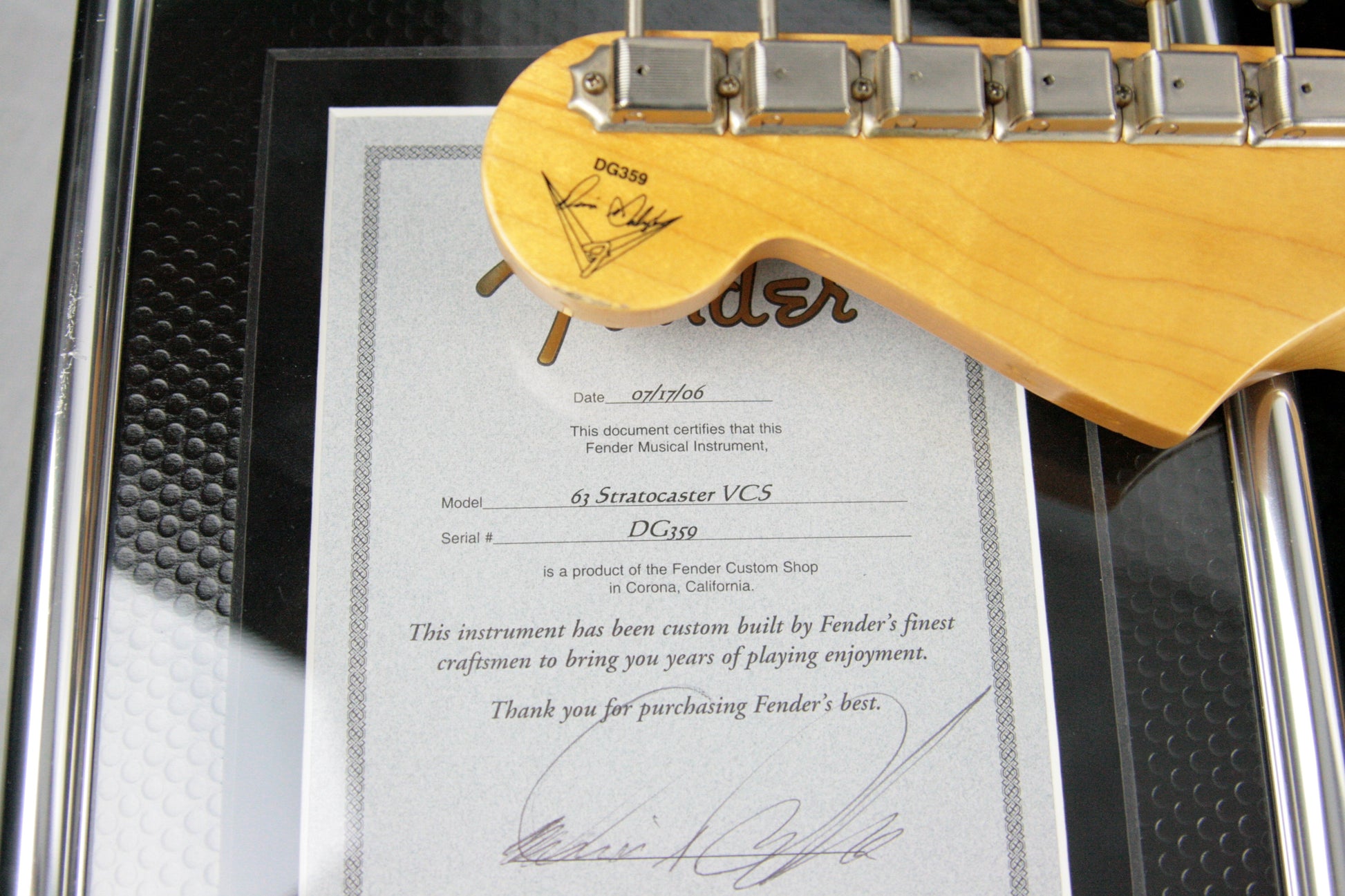 1963 Fender MASTERBUILT Stratocaster Custom Shop Brazilian Rosewood Relic! Dakota Red Dennis Galuszka