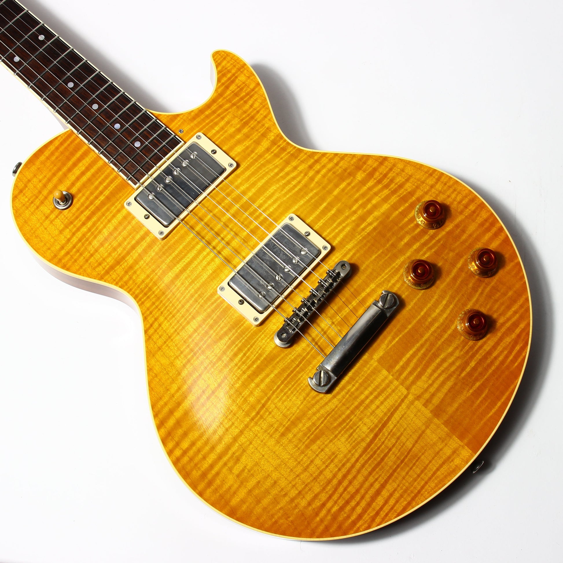 2018 Collings City Limits AGED CL Lemon Burst -- Throbaks ER Custom MXV, Sunburst, Ameritage Case