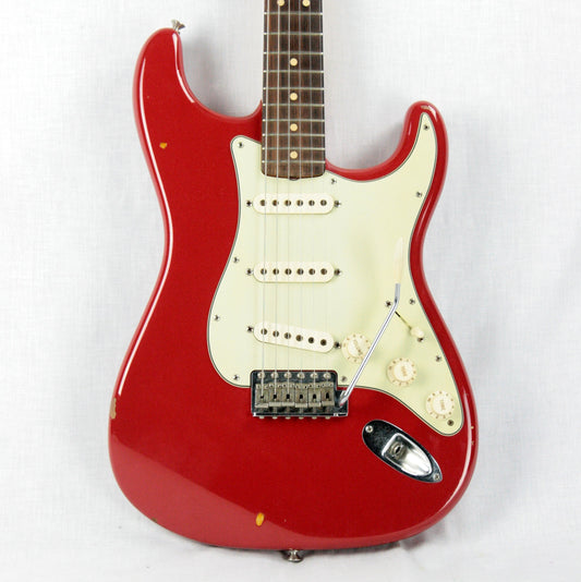 1963 Fender MASTERBUILT Stratocaster Custom Shop Brazilian Rosewood Relic! Dakota Red Dennis Galuszka