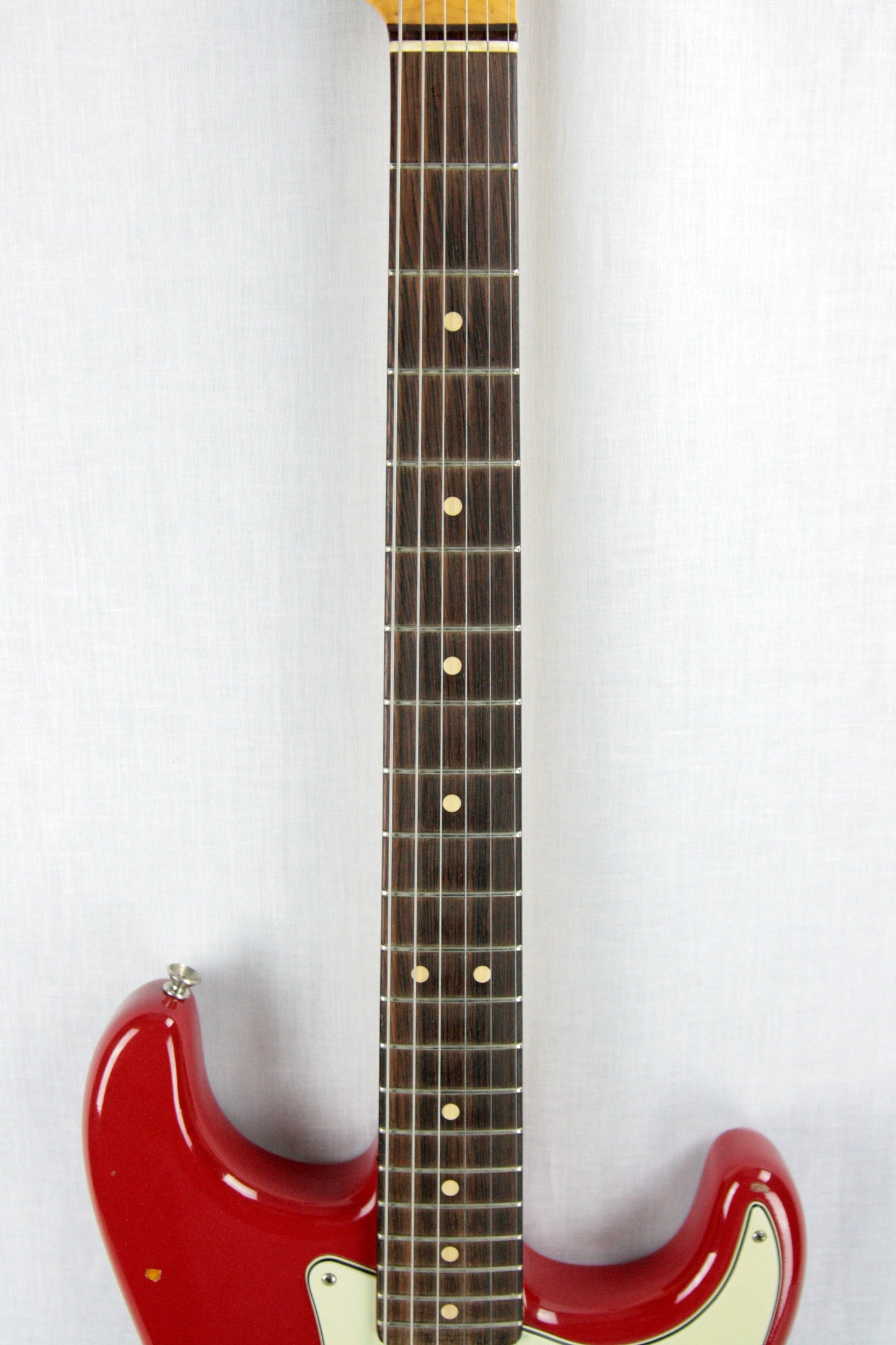1963 Fender MASTERBUILT Stratocaster Custom Shop Brazilian Rosewood Relic! Dakota Red Dennis Galuszka
