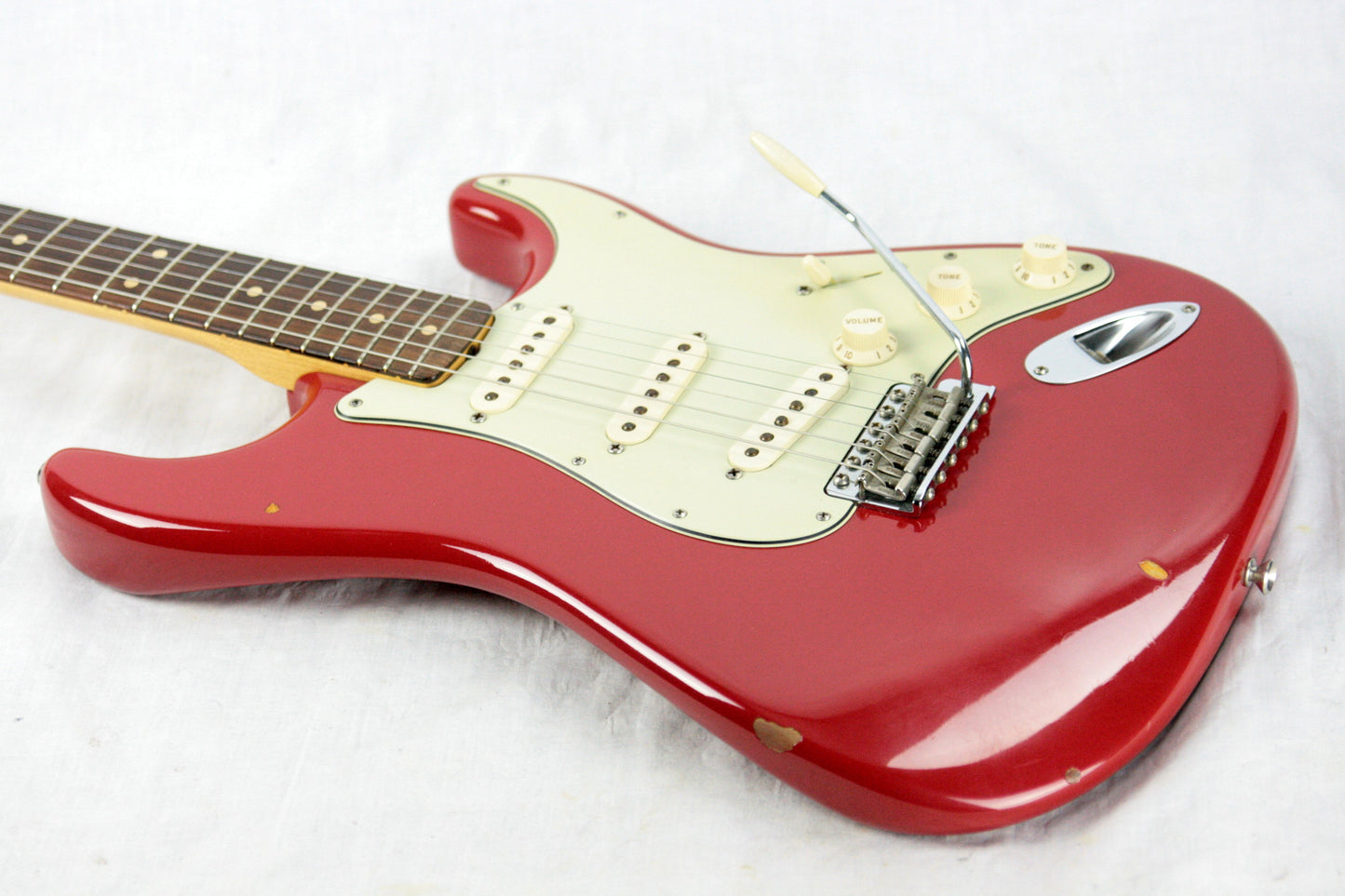 1963 Fender MASTERBUILT Stratocaster Custom Shop Brazilian Rosewood Relic! Dakota Red Dennis Galuszka